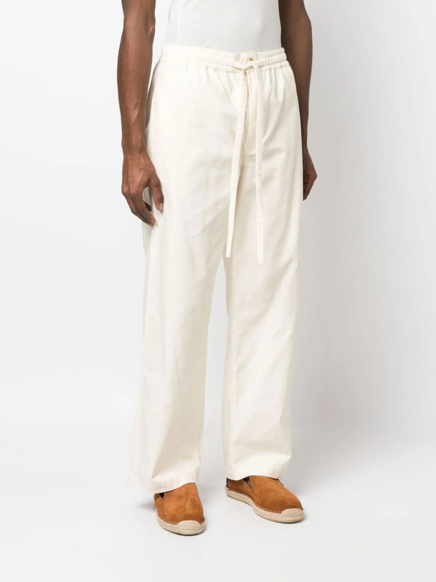 drawstring-waist track pants