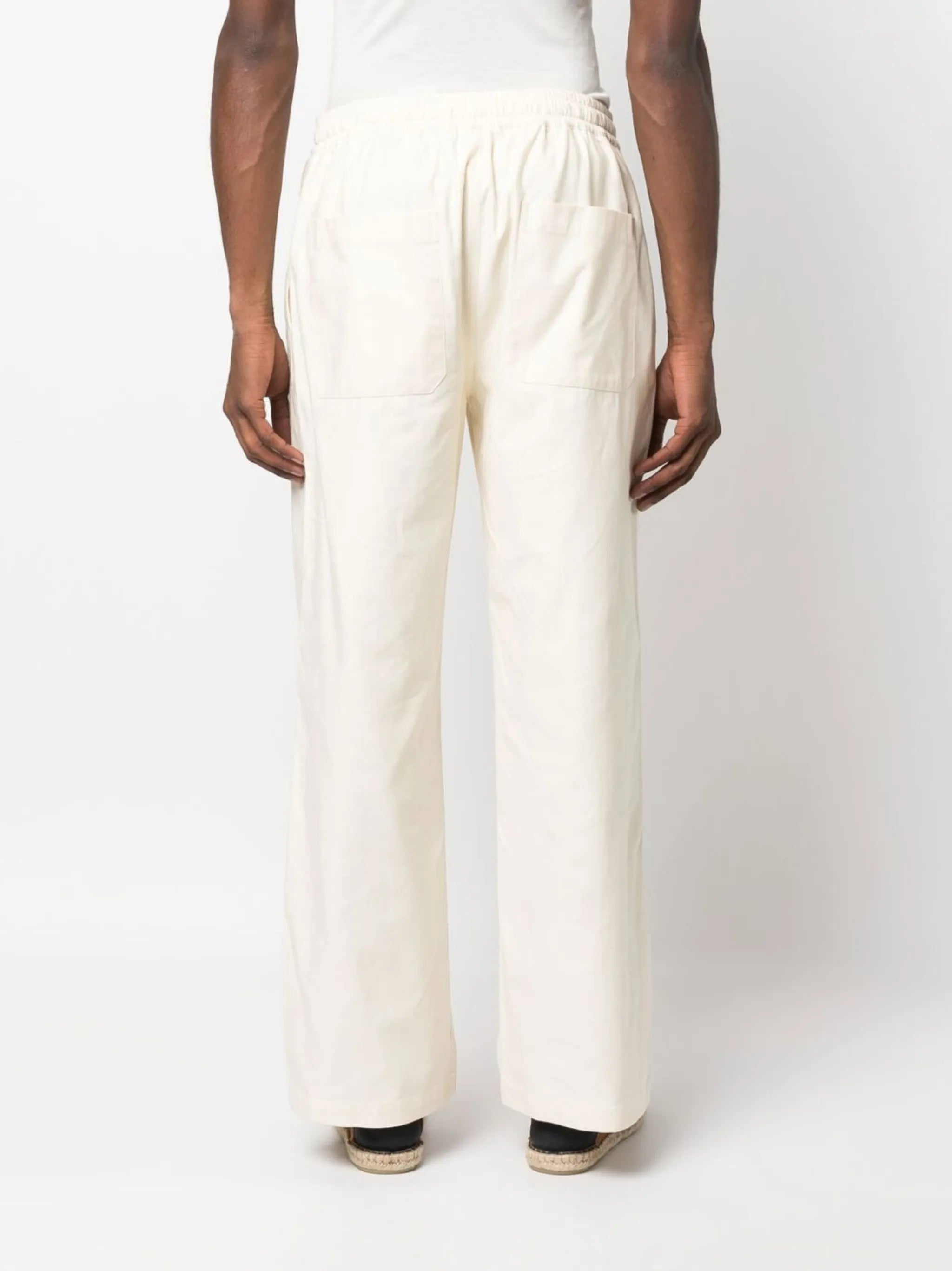 drawstring-waist track pants
