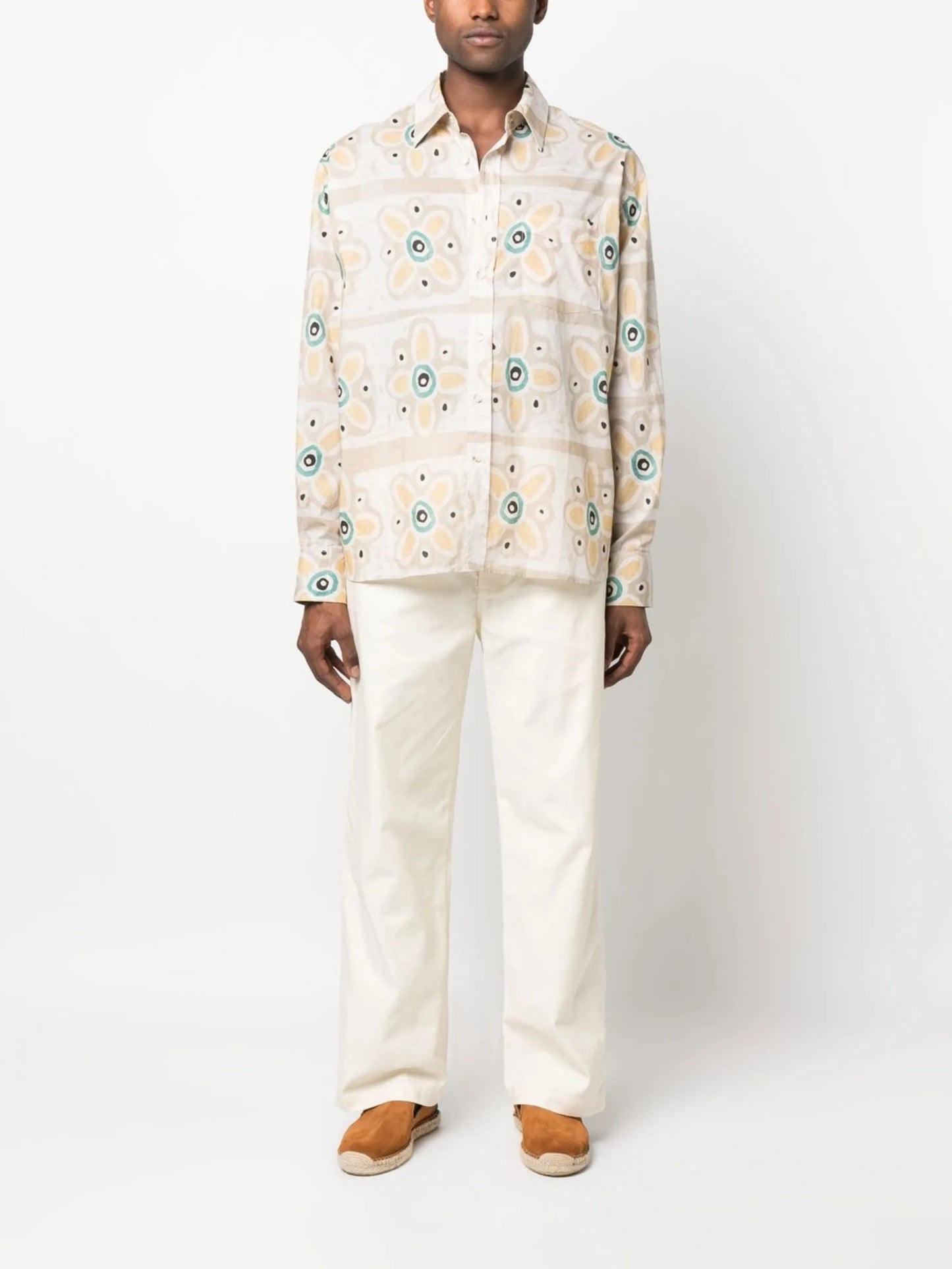 drawstring-waist track pants