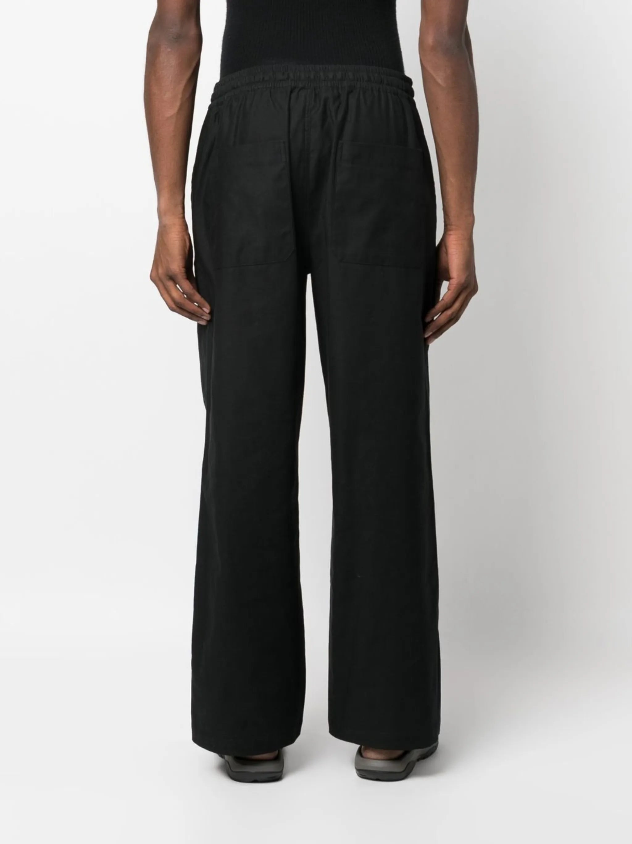 drawstring-waist track pants
