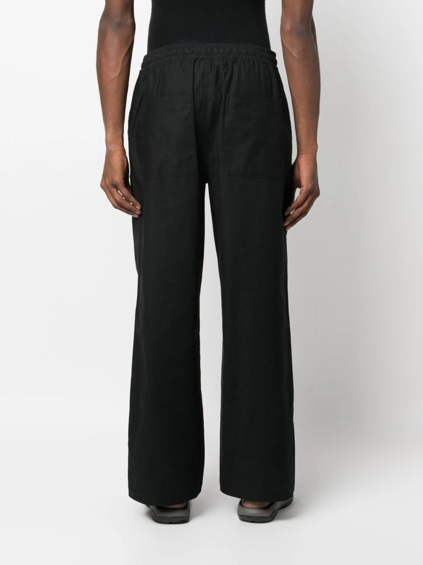 drawstring-waist track pants