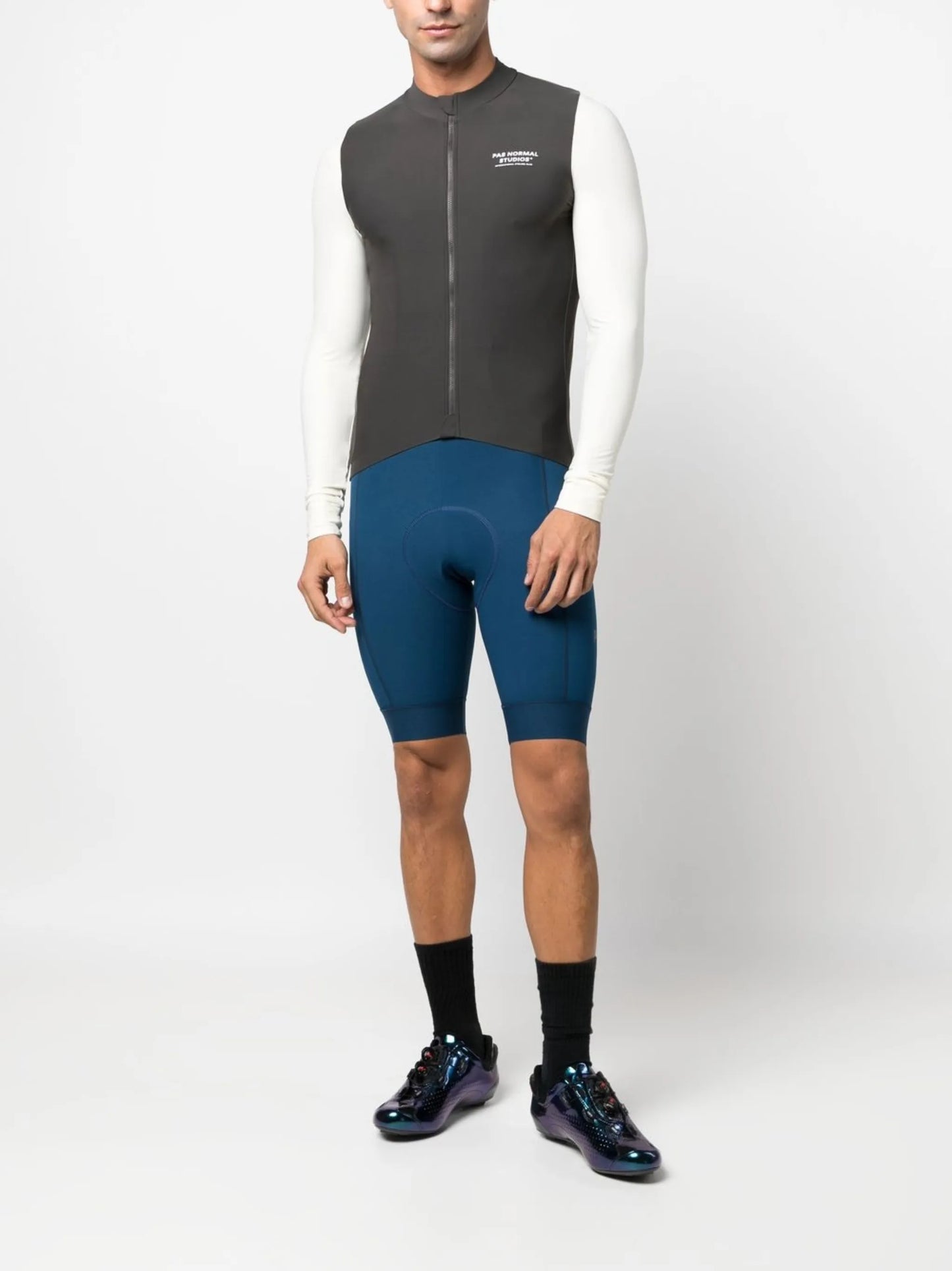 Mechanism zip-up jersey top