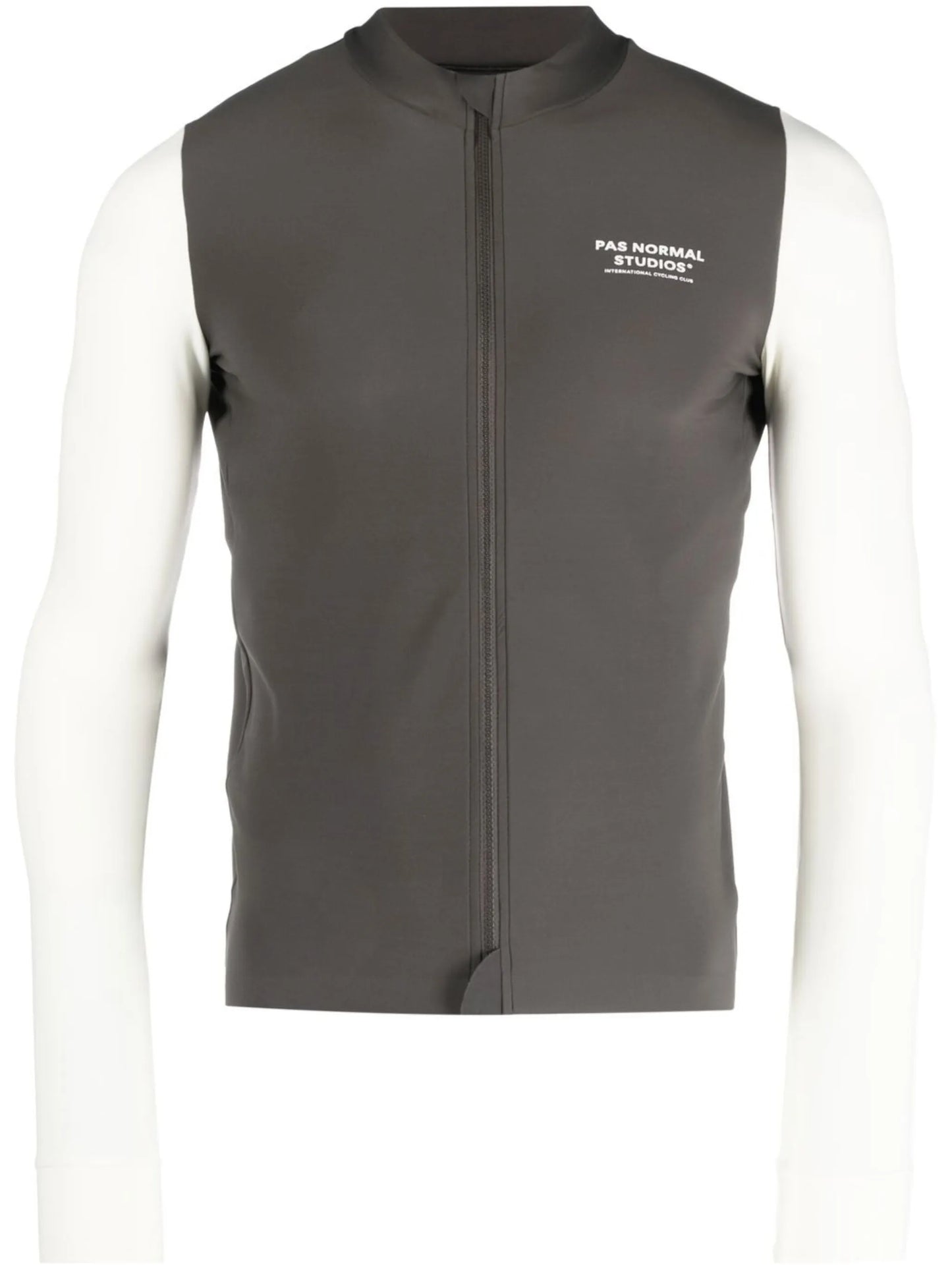 Mechanism zip-up jersey top