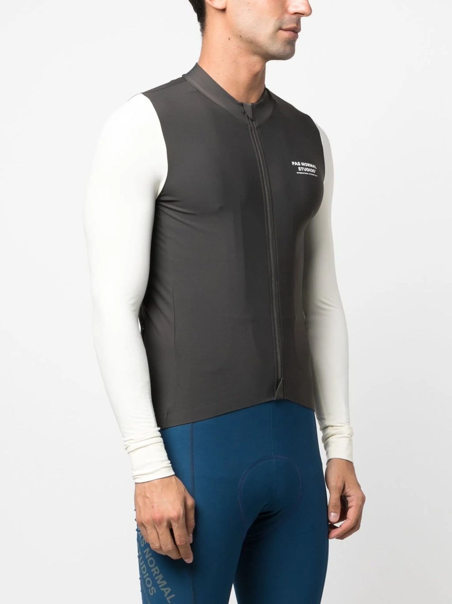 Mechanism zip-up jersey top