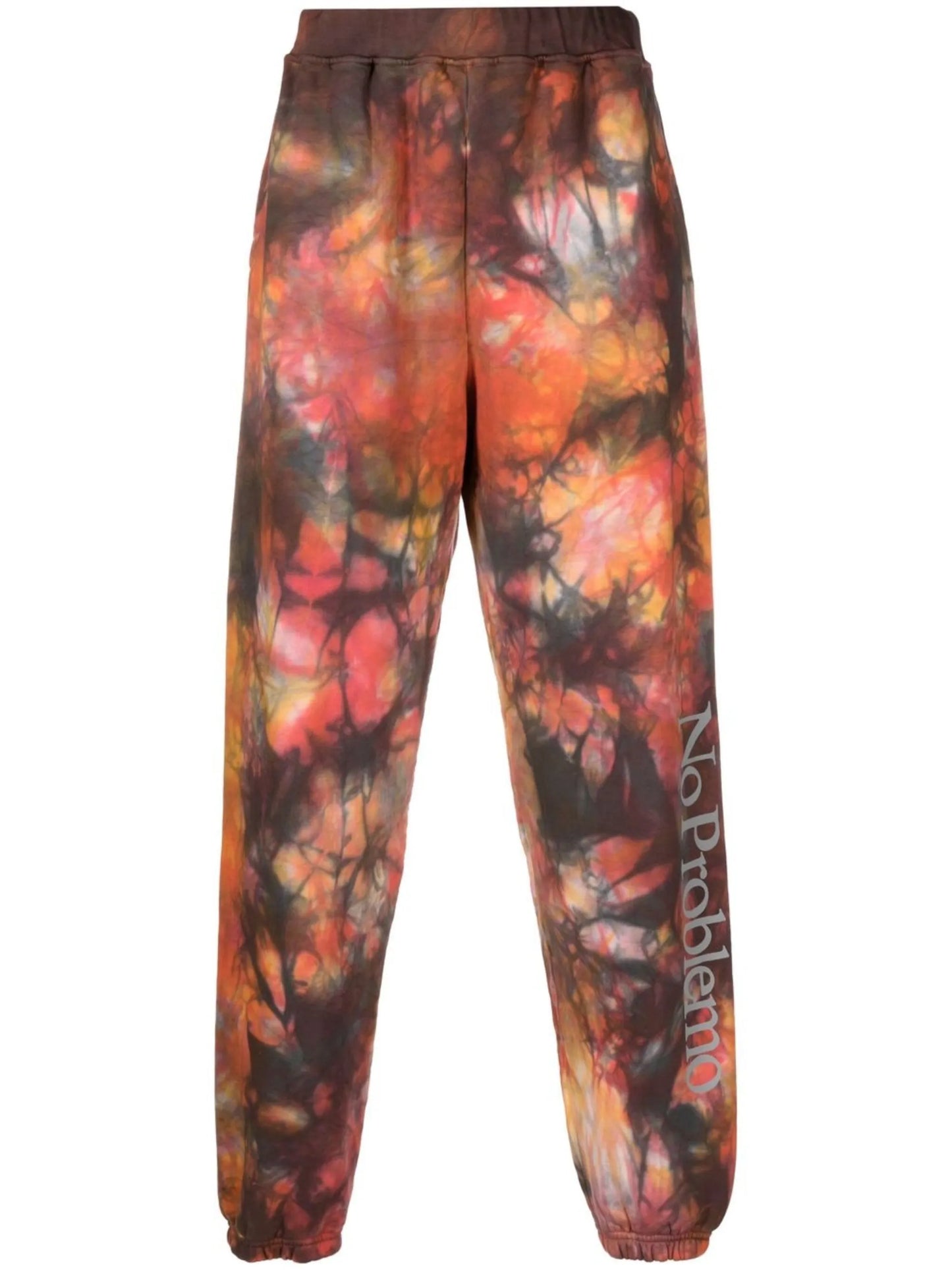 tie-dye print sweatpants