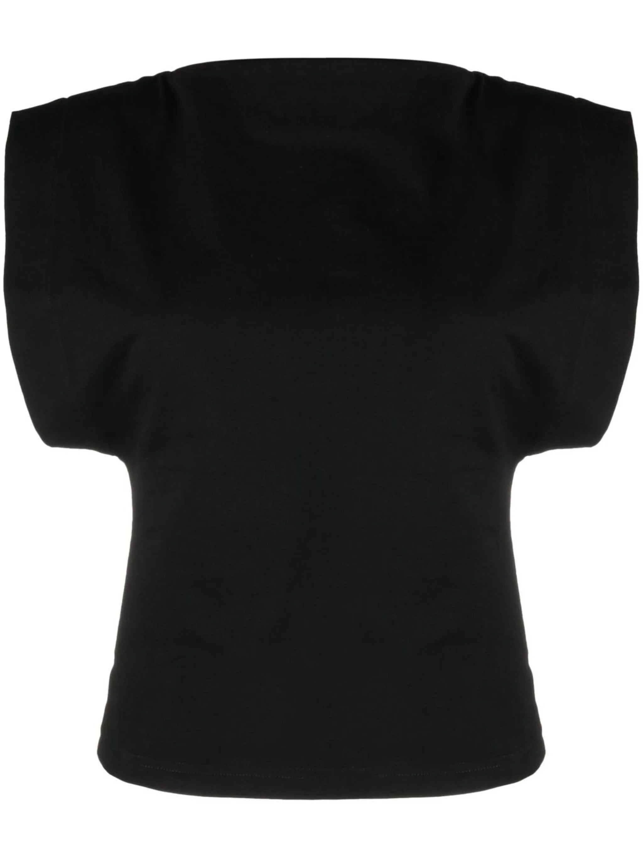 Boat Neck cotton T-shirt