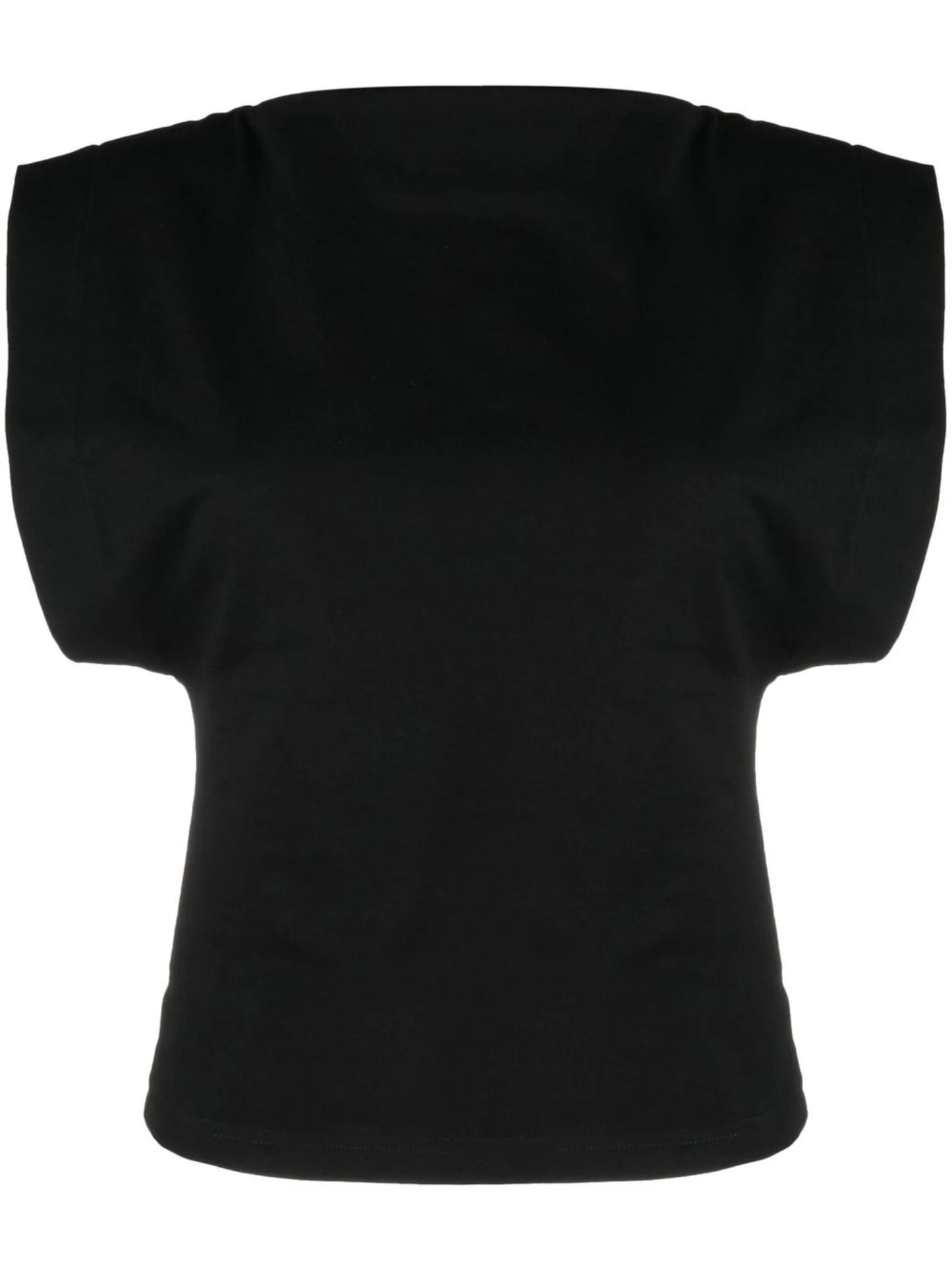 Boat Neck cotton T-shirt