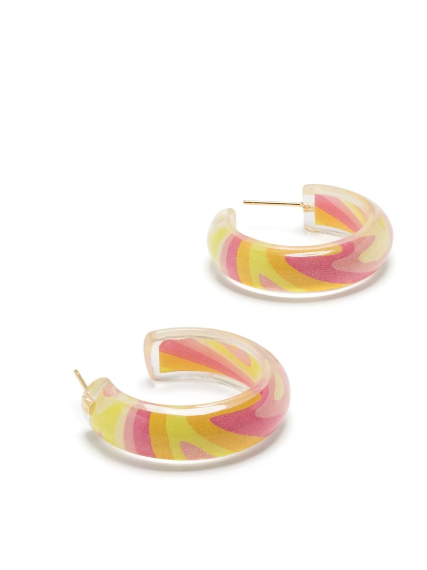 small Trippy Jelly hoop earrings