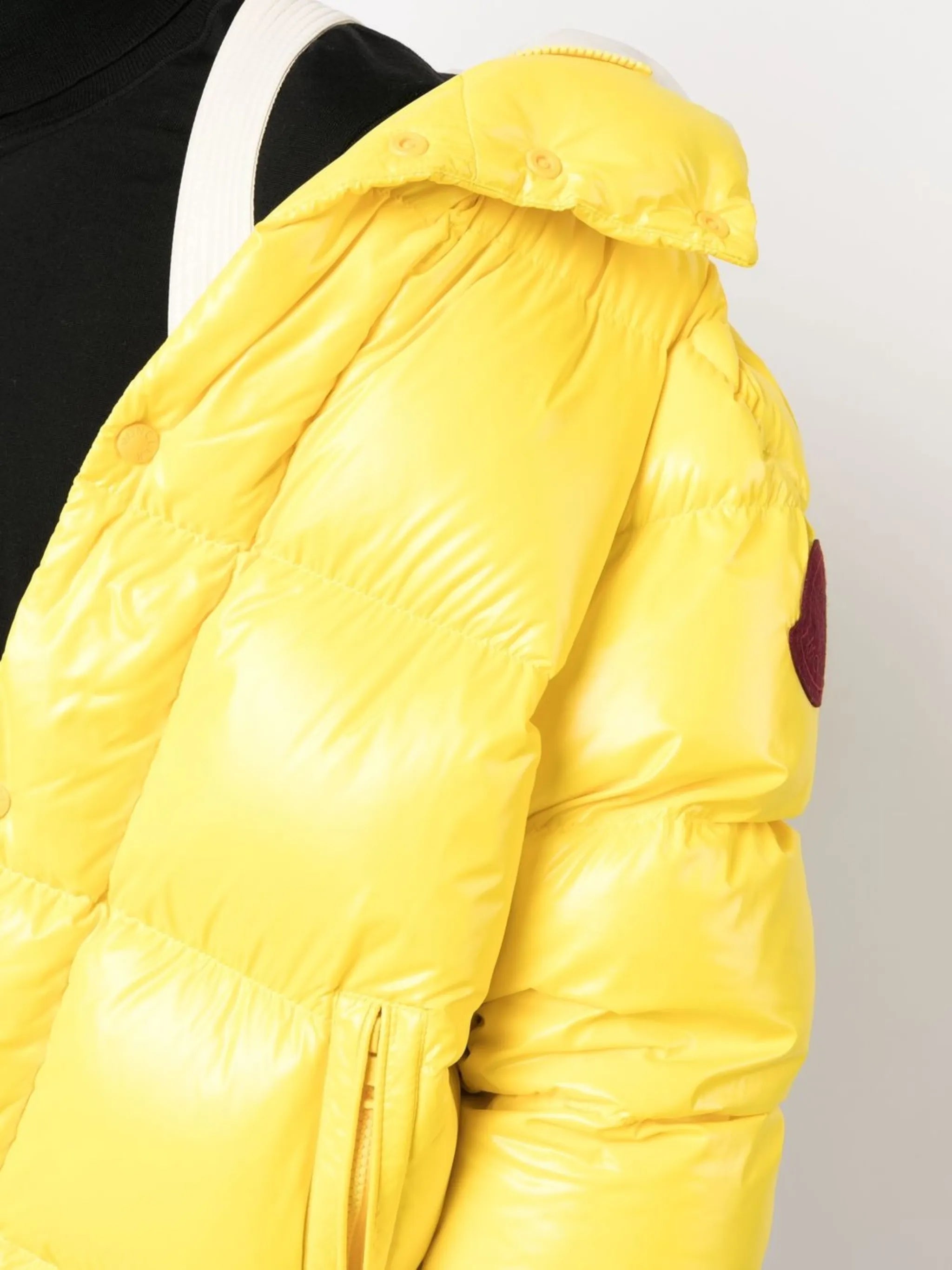 high-neck padded jacket