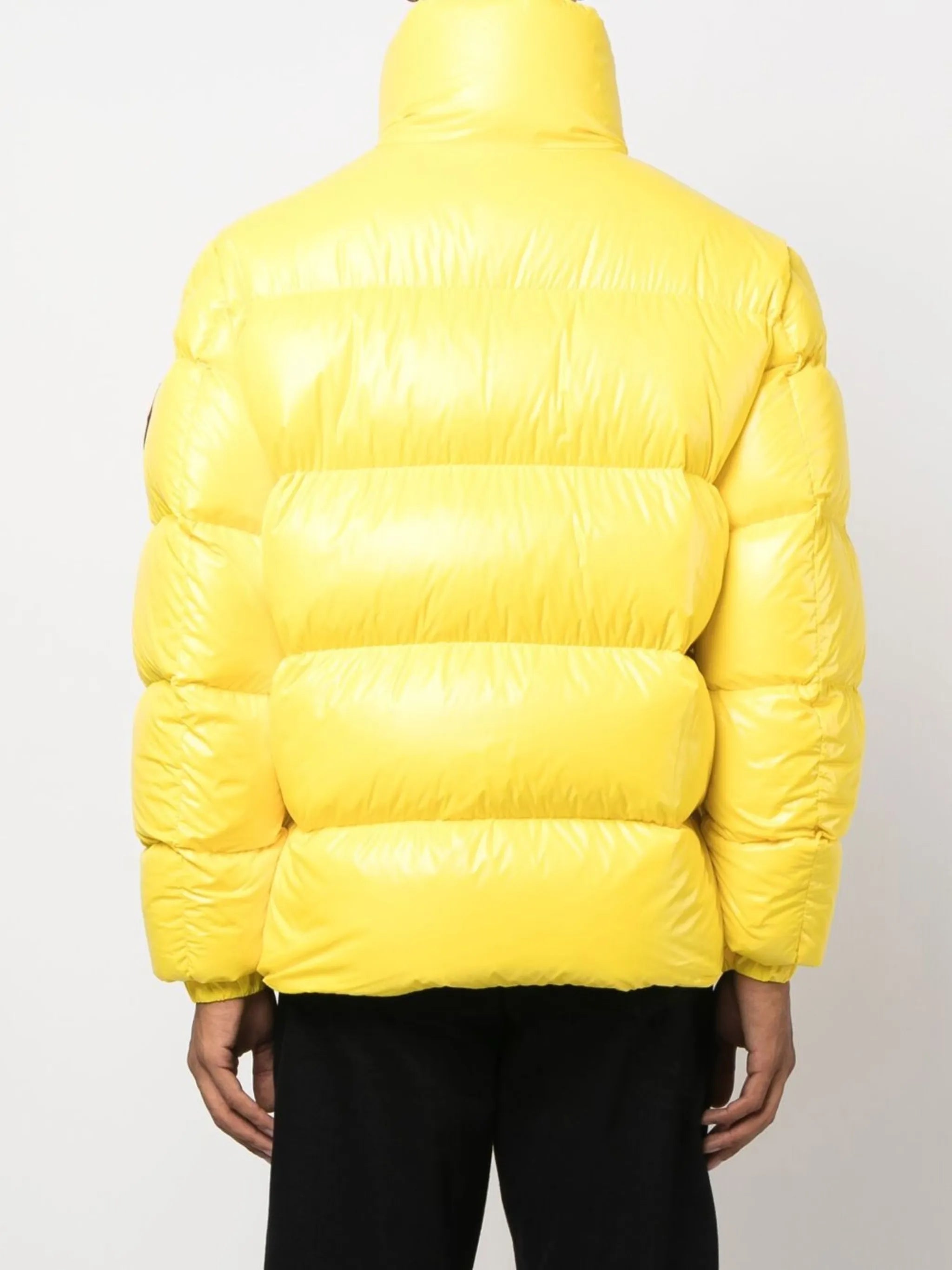 high-neck padded jacket