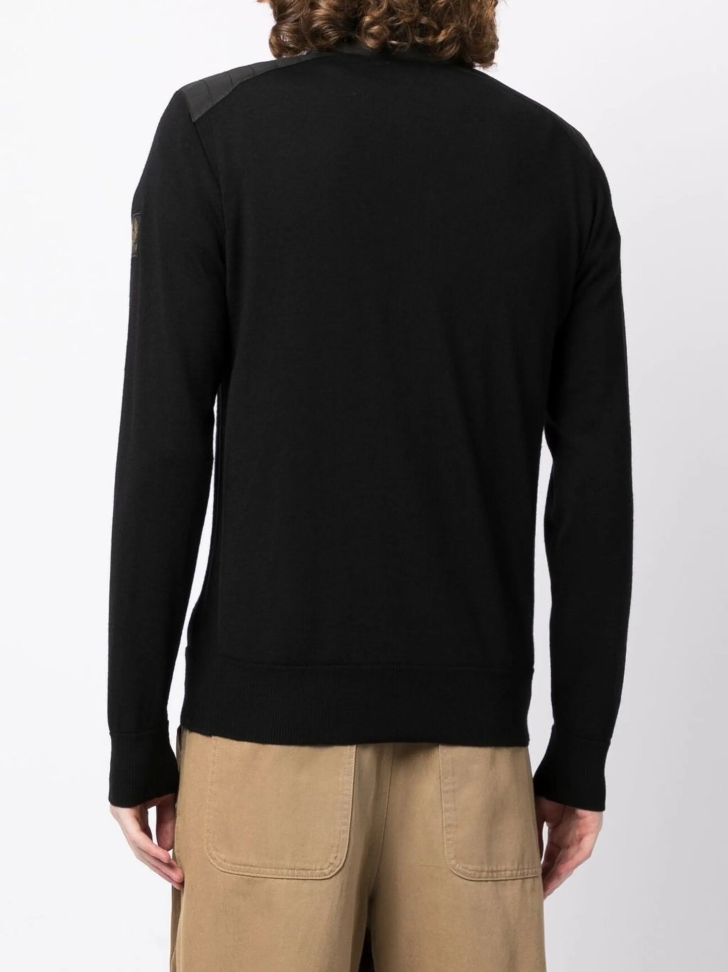 Kilminton logo-patch jumper