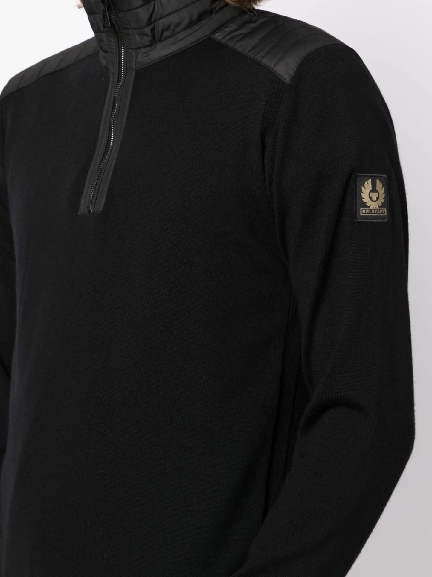 Kilminton logo-patch jumper