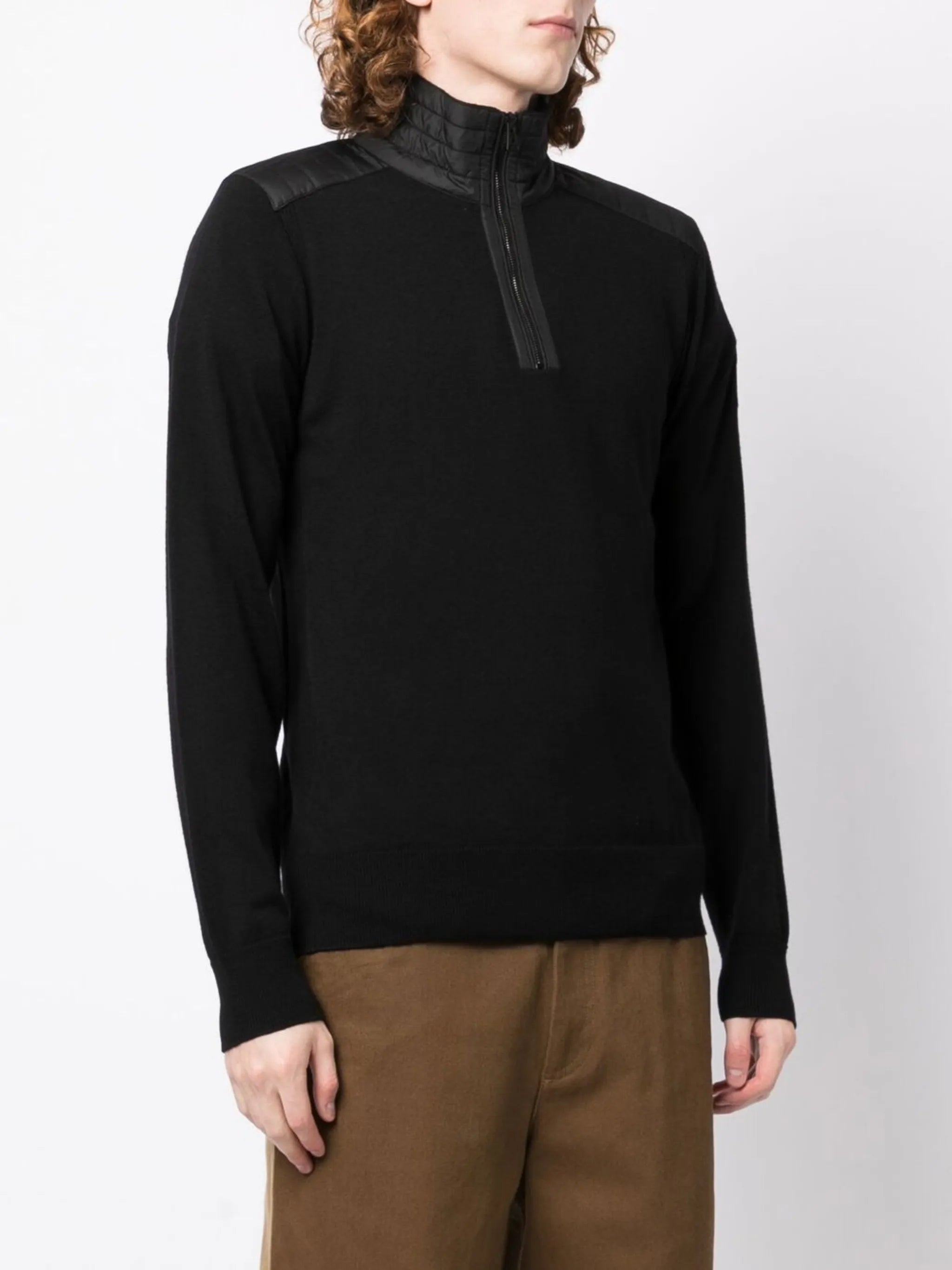Kilminton logo-patch jumper