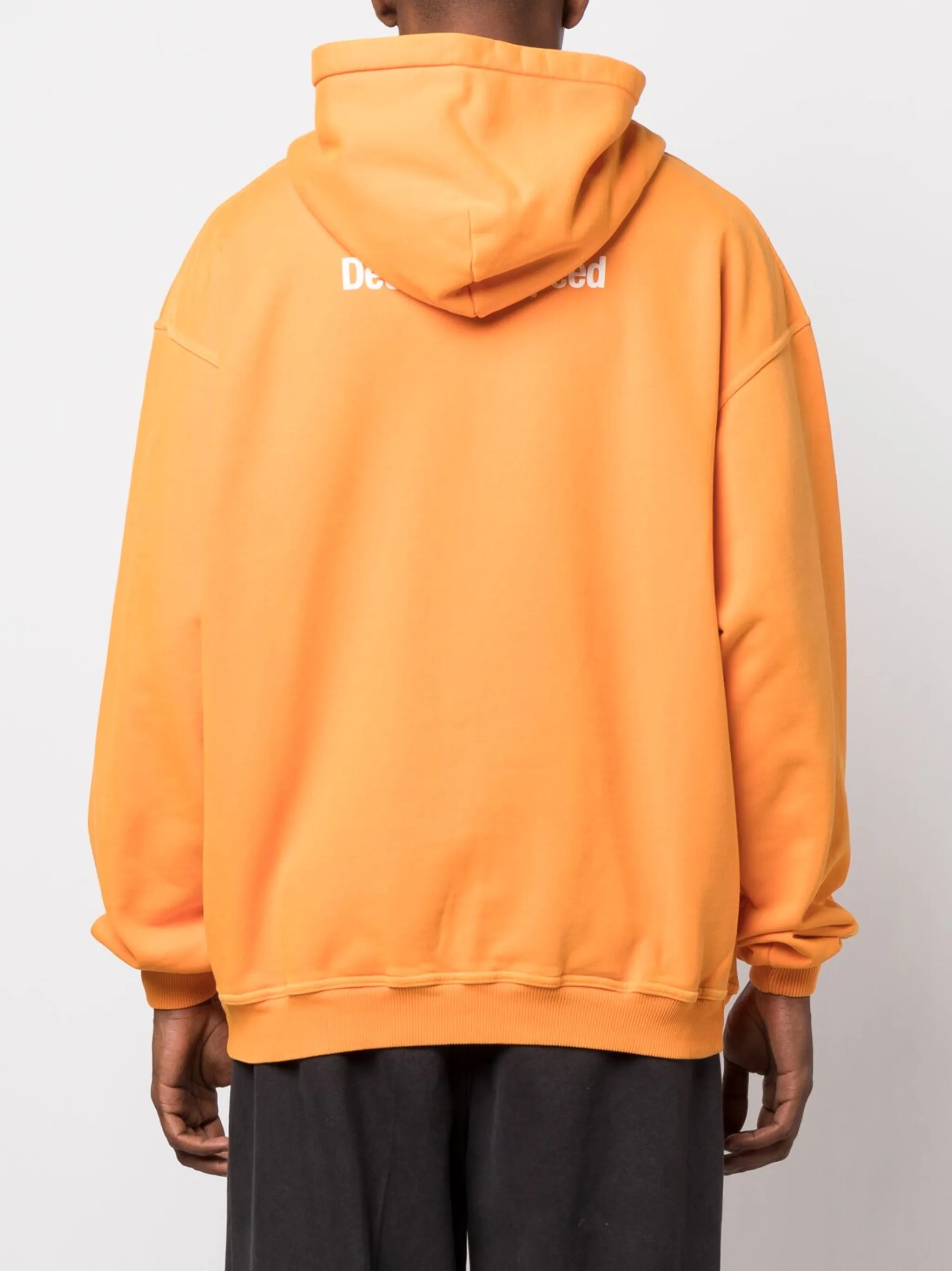 Decade Of Speed rib-trimmed hoodie