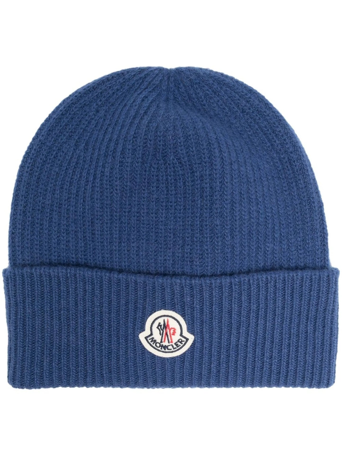 logo-patch beanie hat