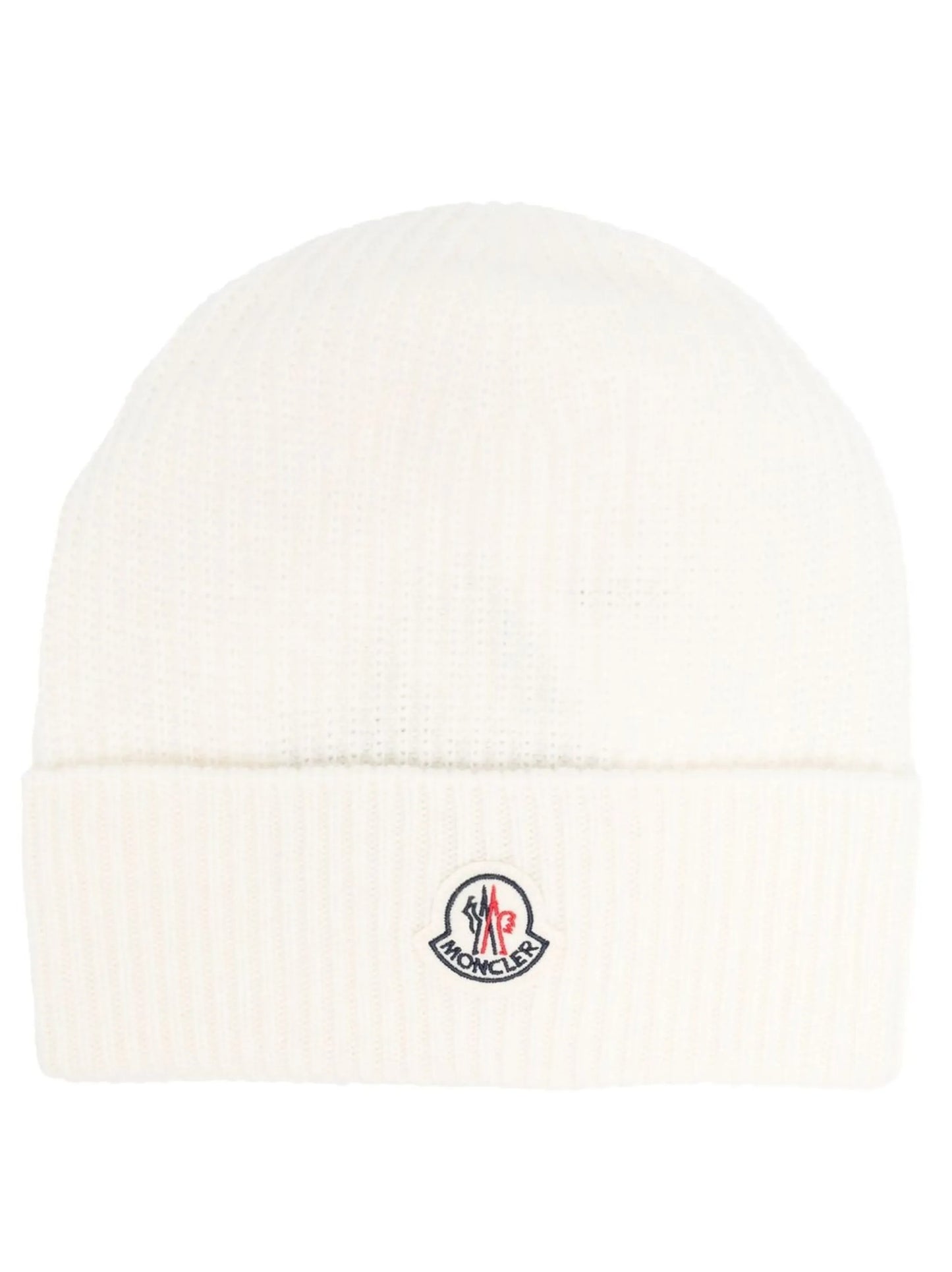 ribbed-knit beanie hat