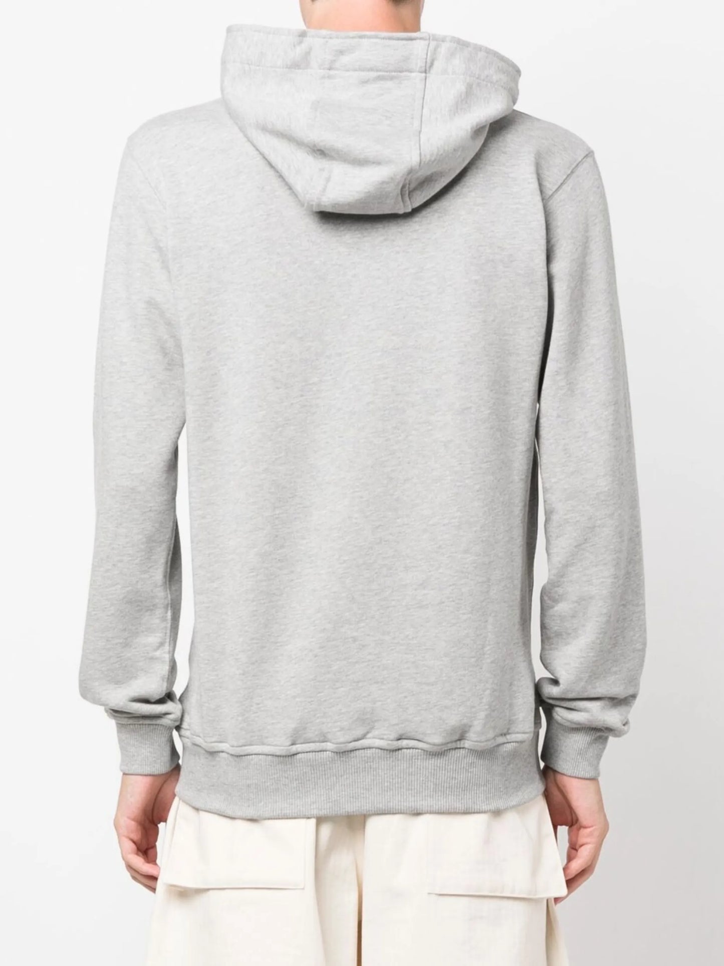 graphic-print drawstring hoodie