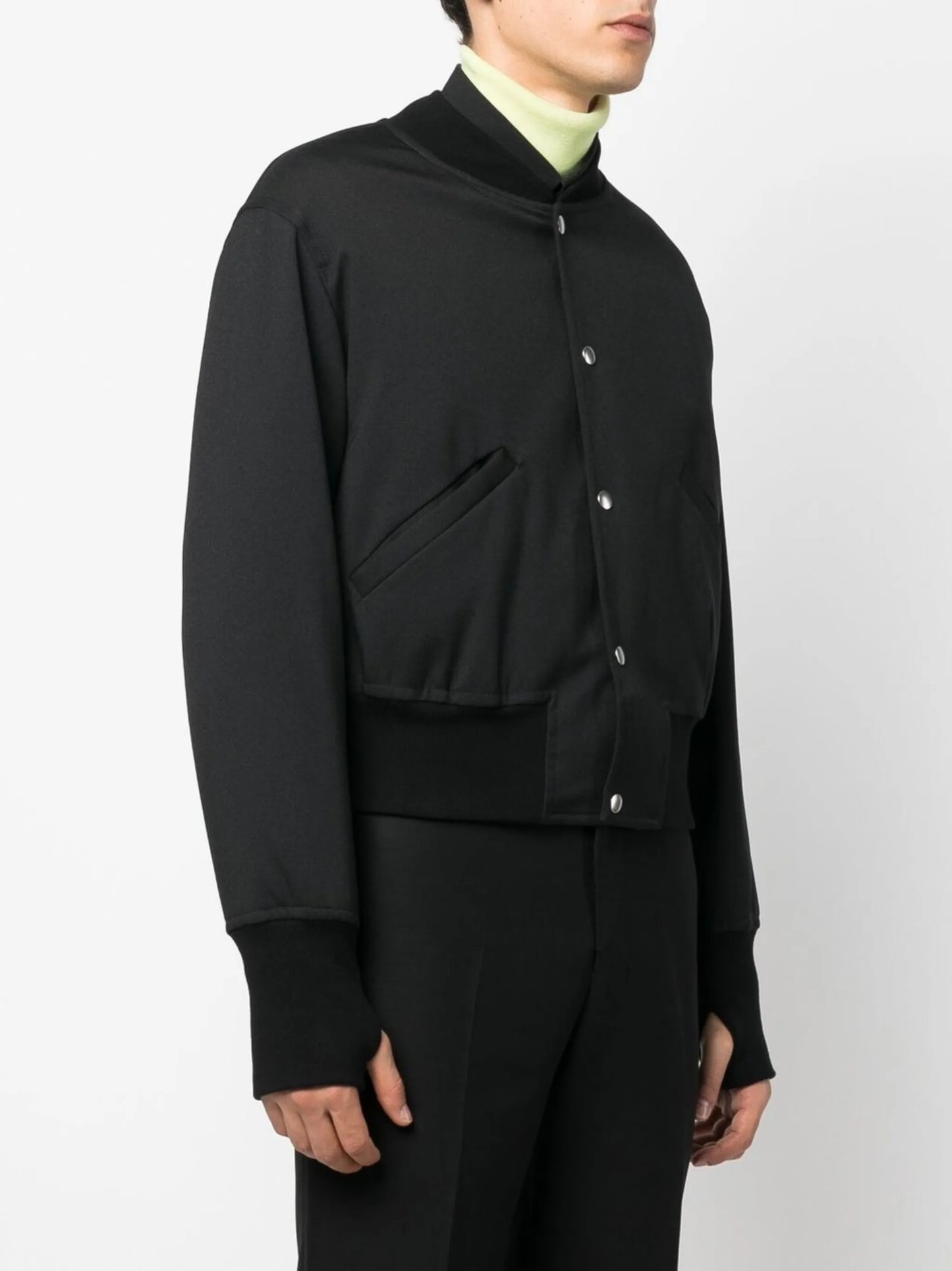 cropped bomber jacket