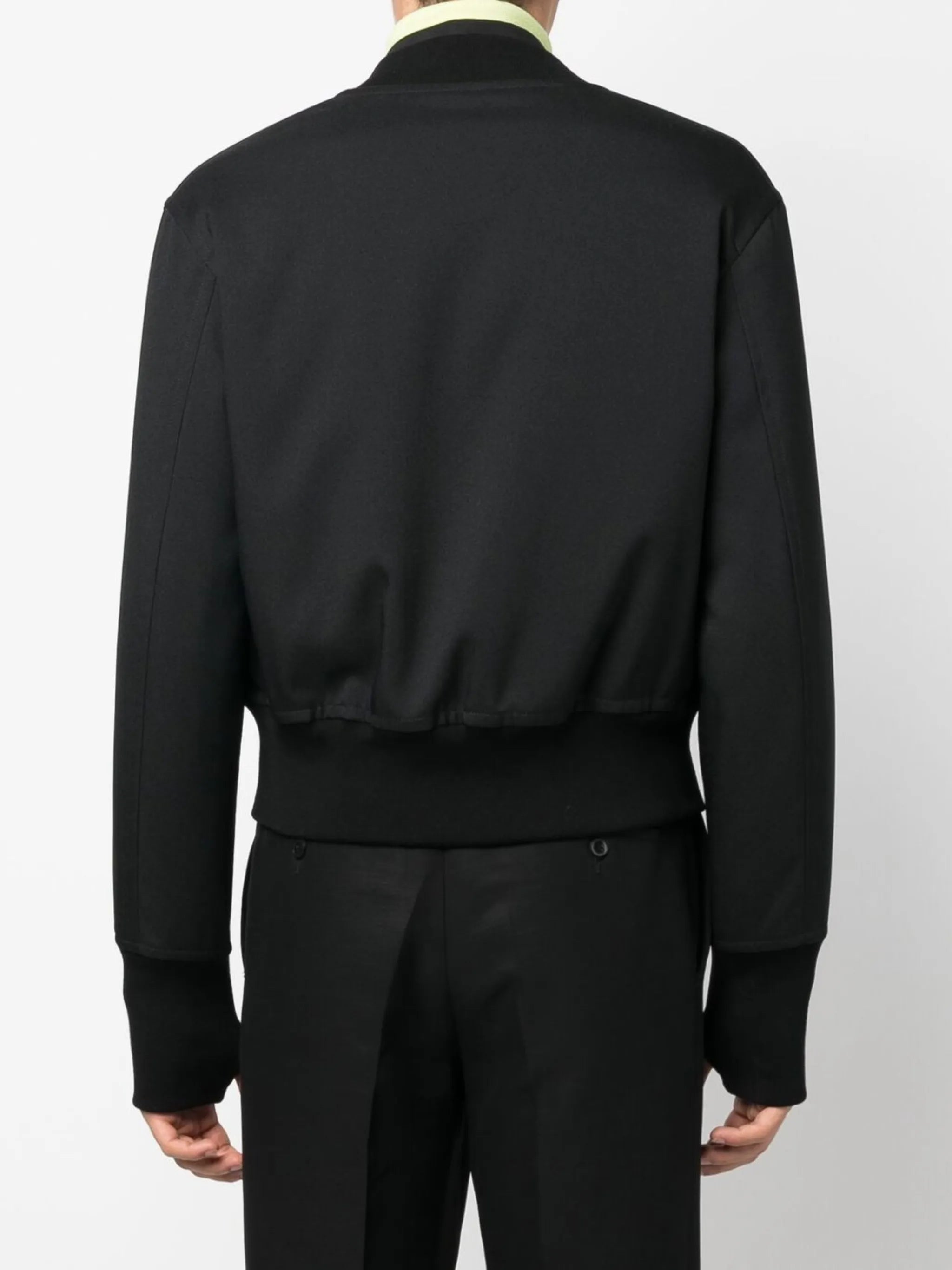 cropped bomber jacket