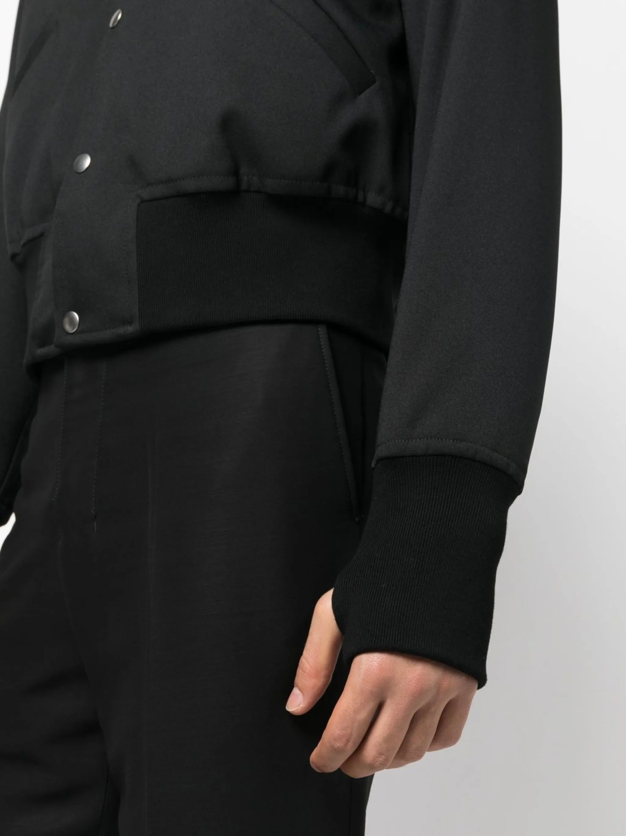 cropped bomber jacket