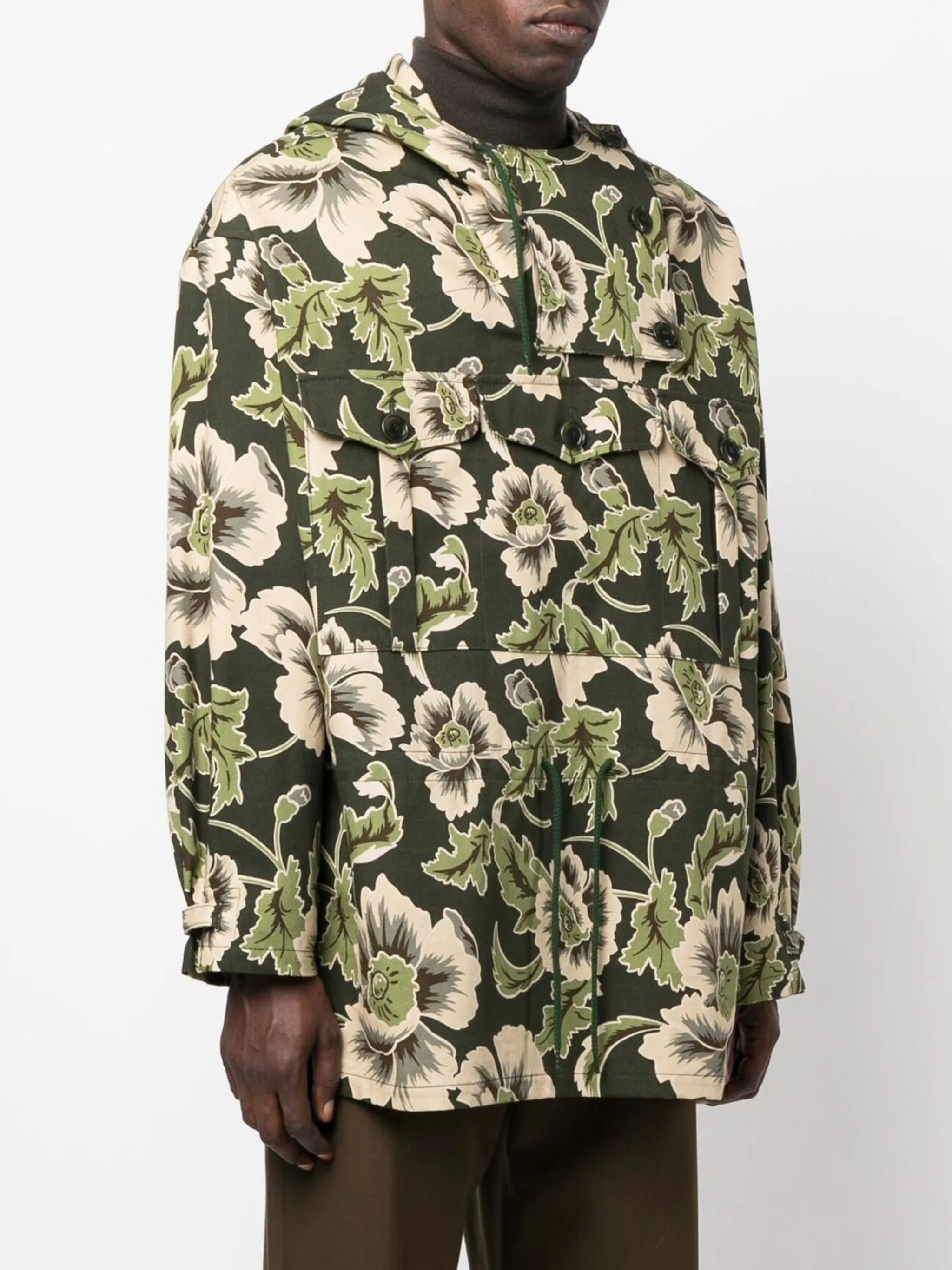 floral lightweight jacket