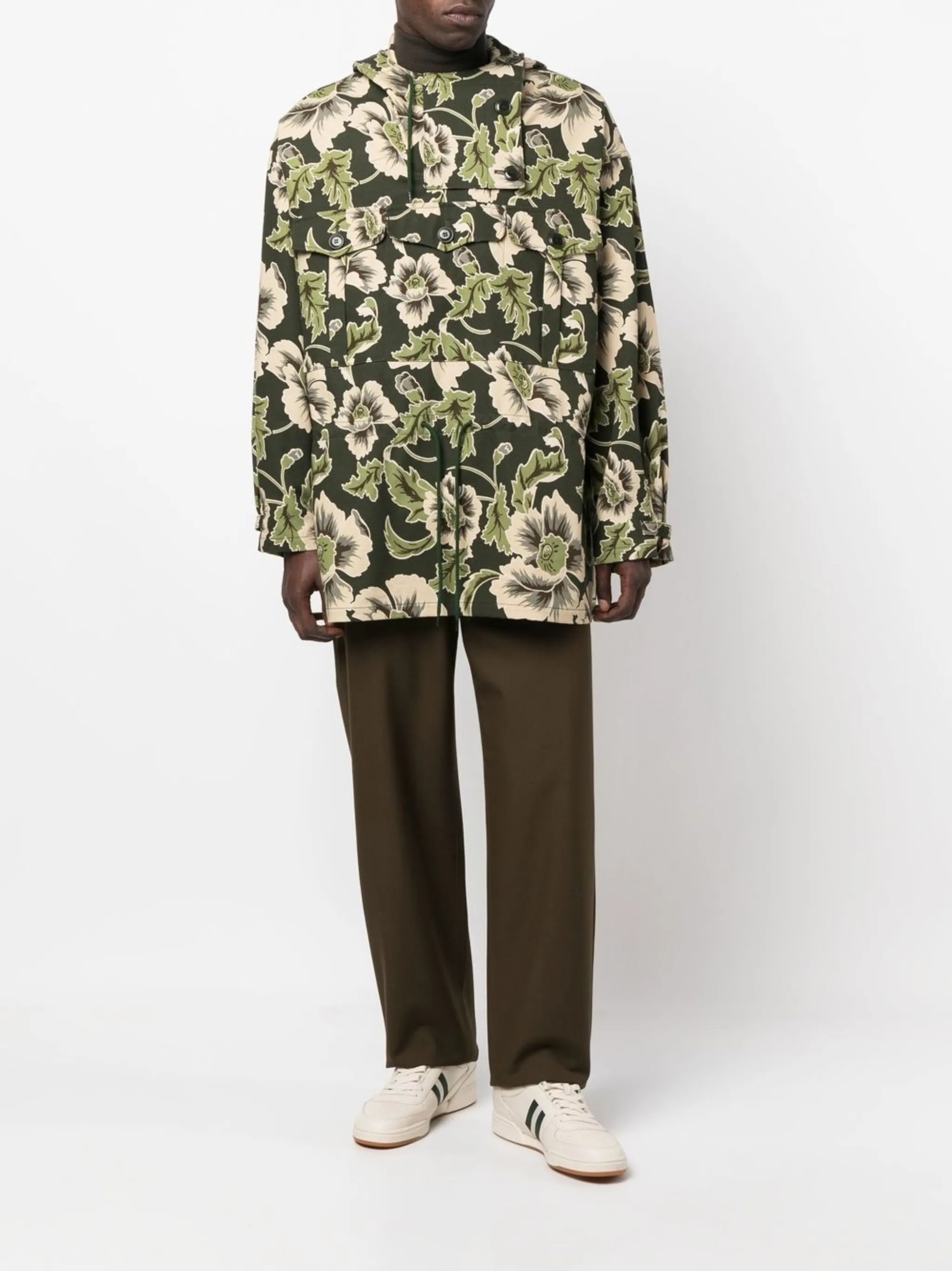 floral lightweight jacket