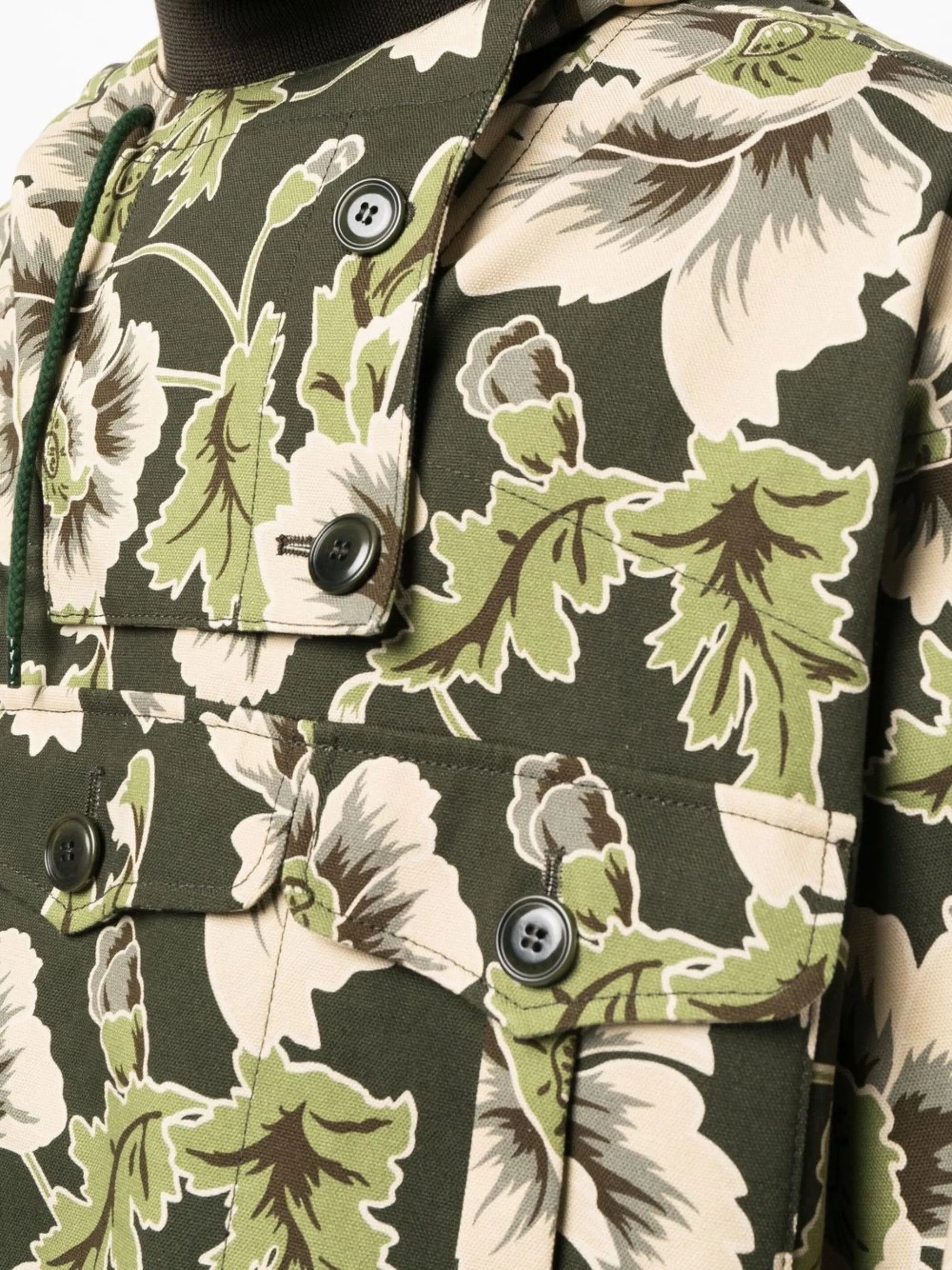 floral lightweight jacket