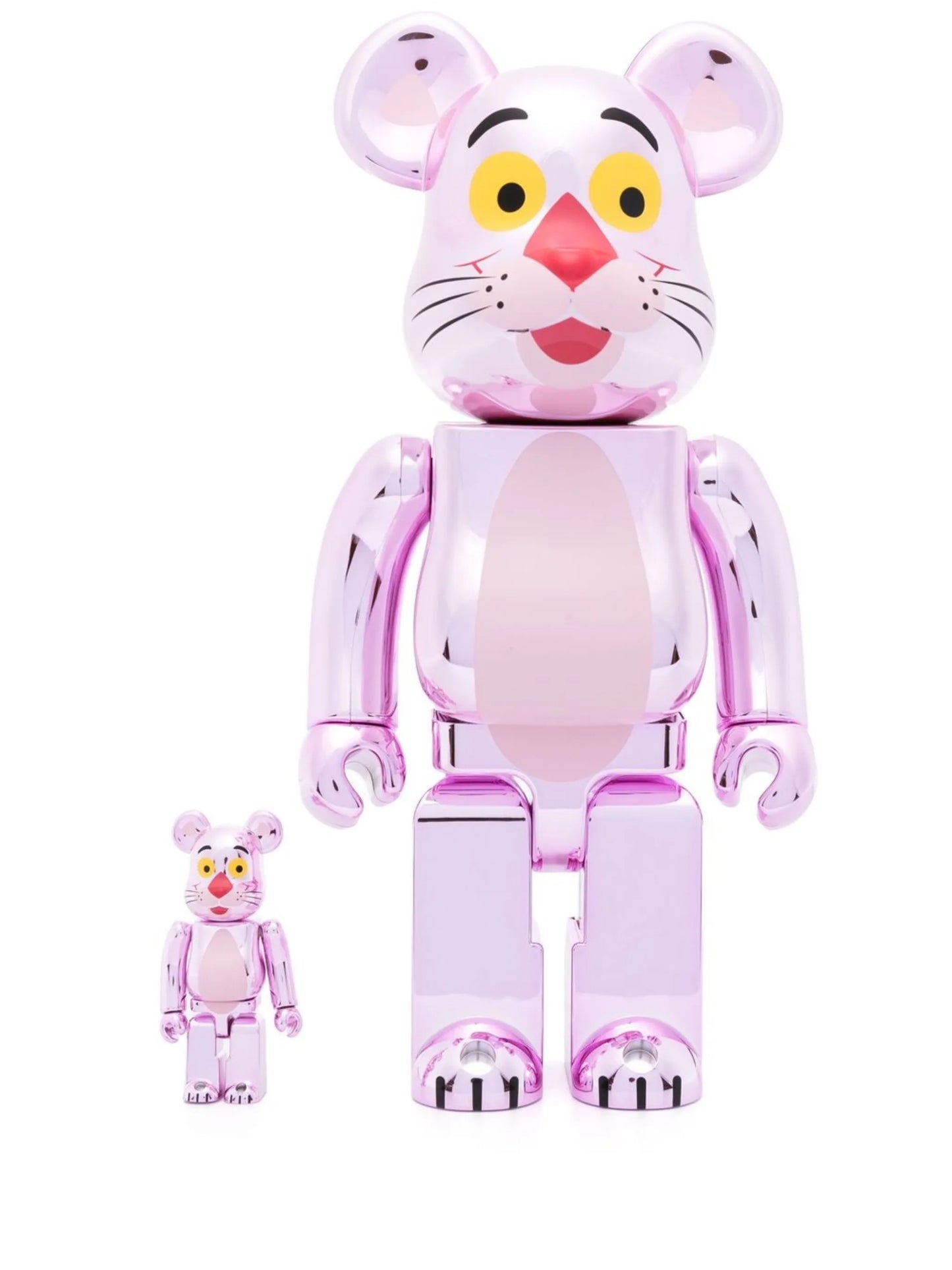 Pink Panther BE@RBRICK 100% + 400% figure set