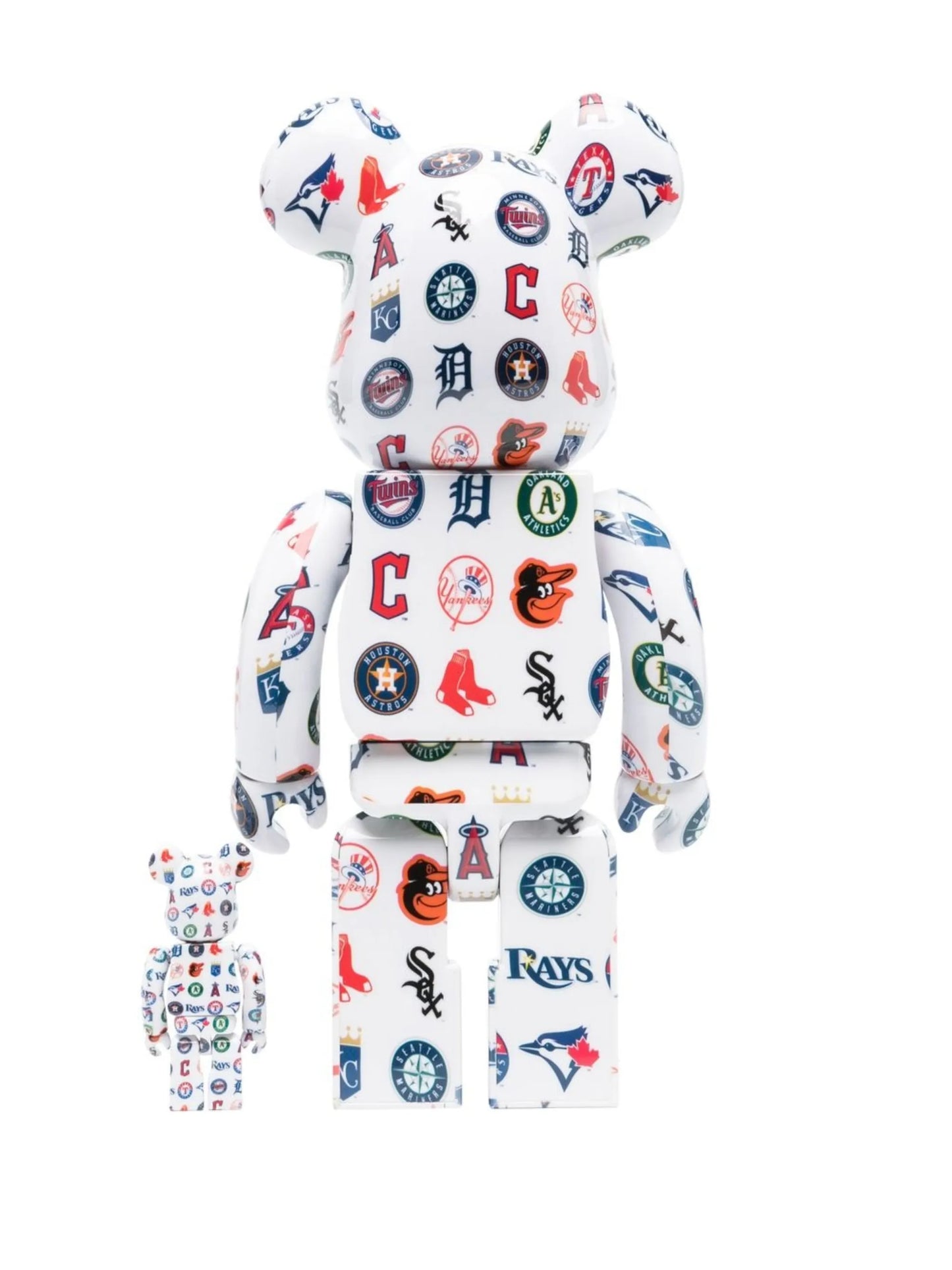 Bearbrick MLB American League collectible statue