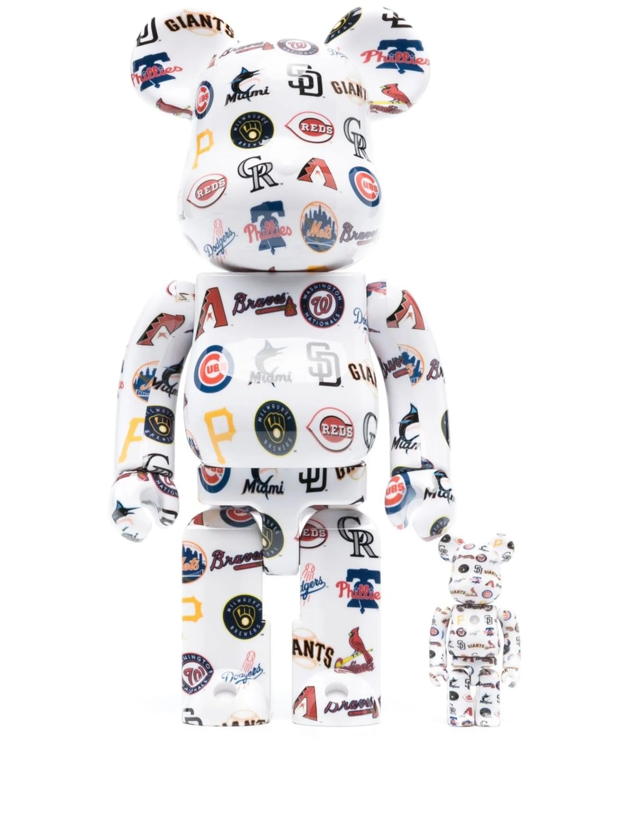 x National League BE@RBRICK figure set