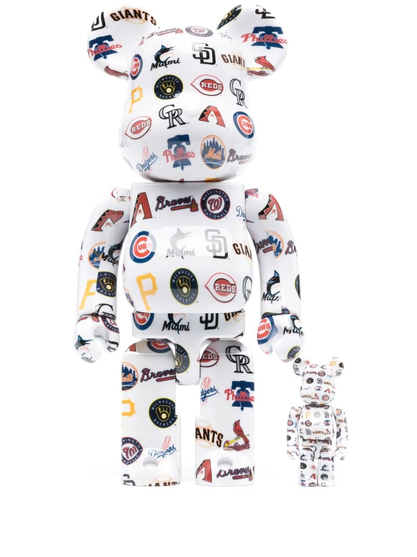 x National League BE@RBRICK figure set
