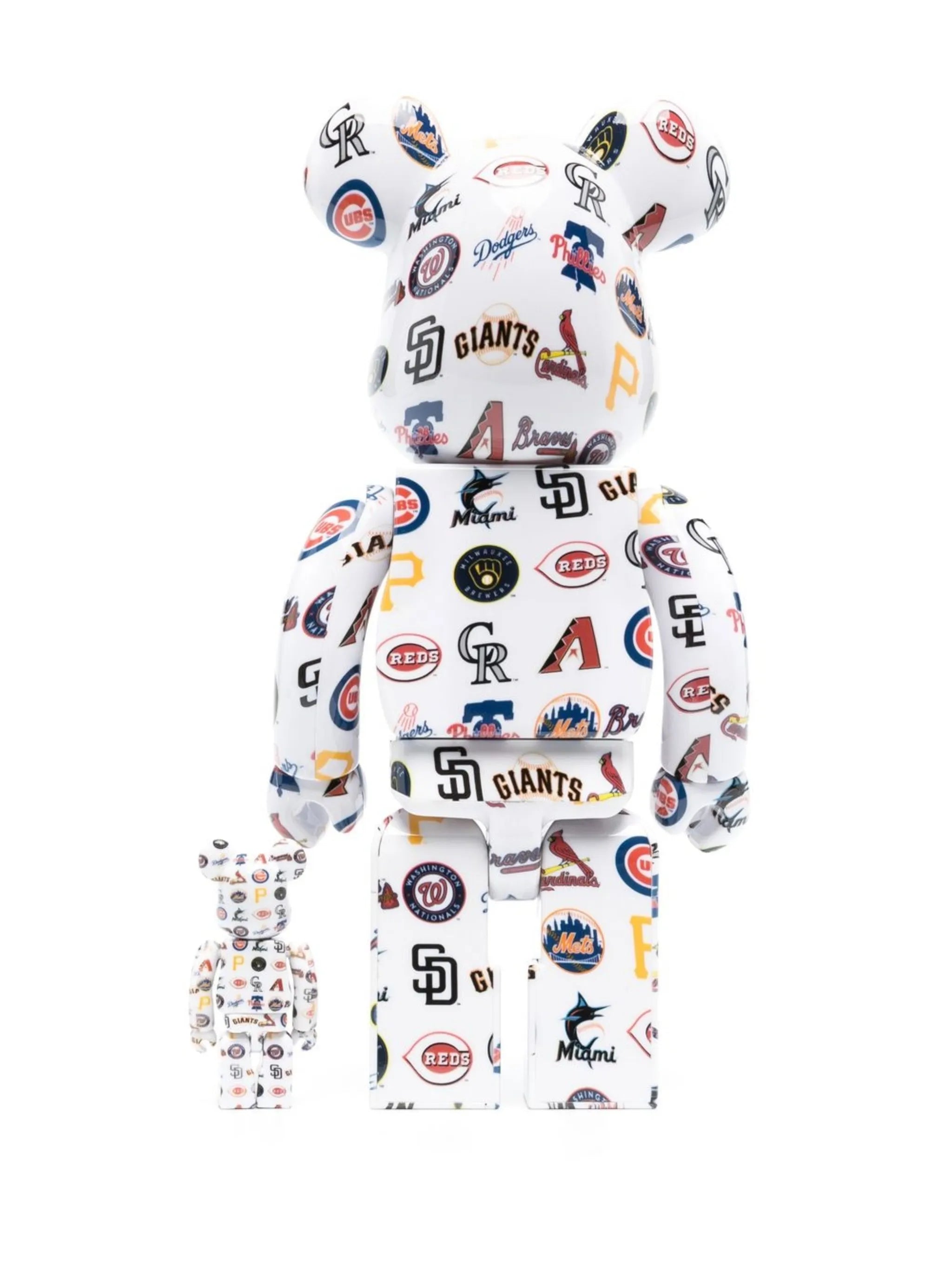x National League BE@RBRICK figure set