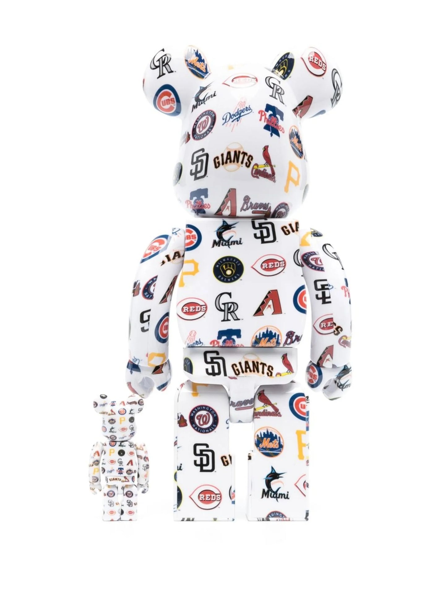 x National League BE@RBRICK figure set