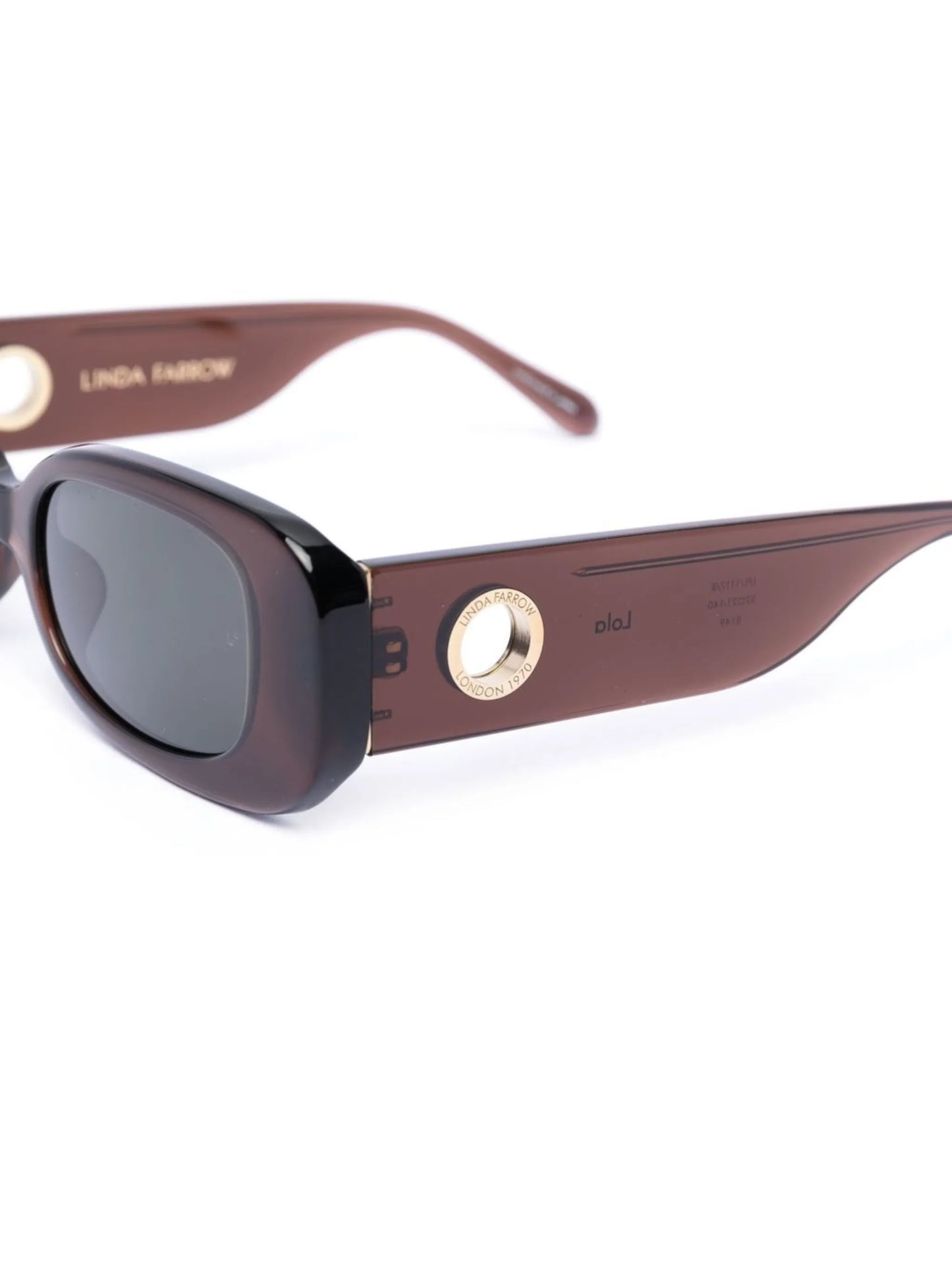 Lola rectangle-frame sunglasses