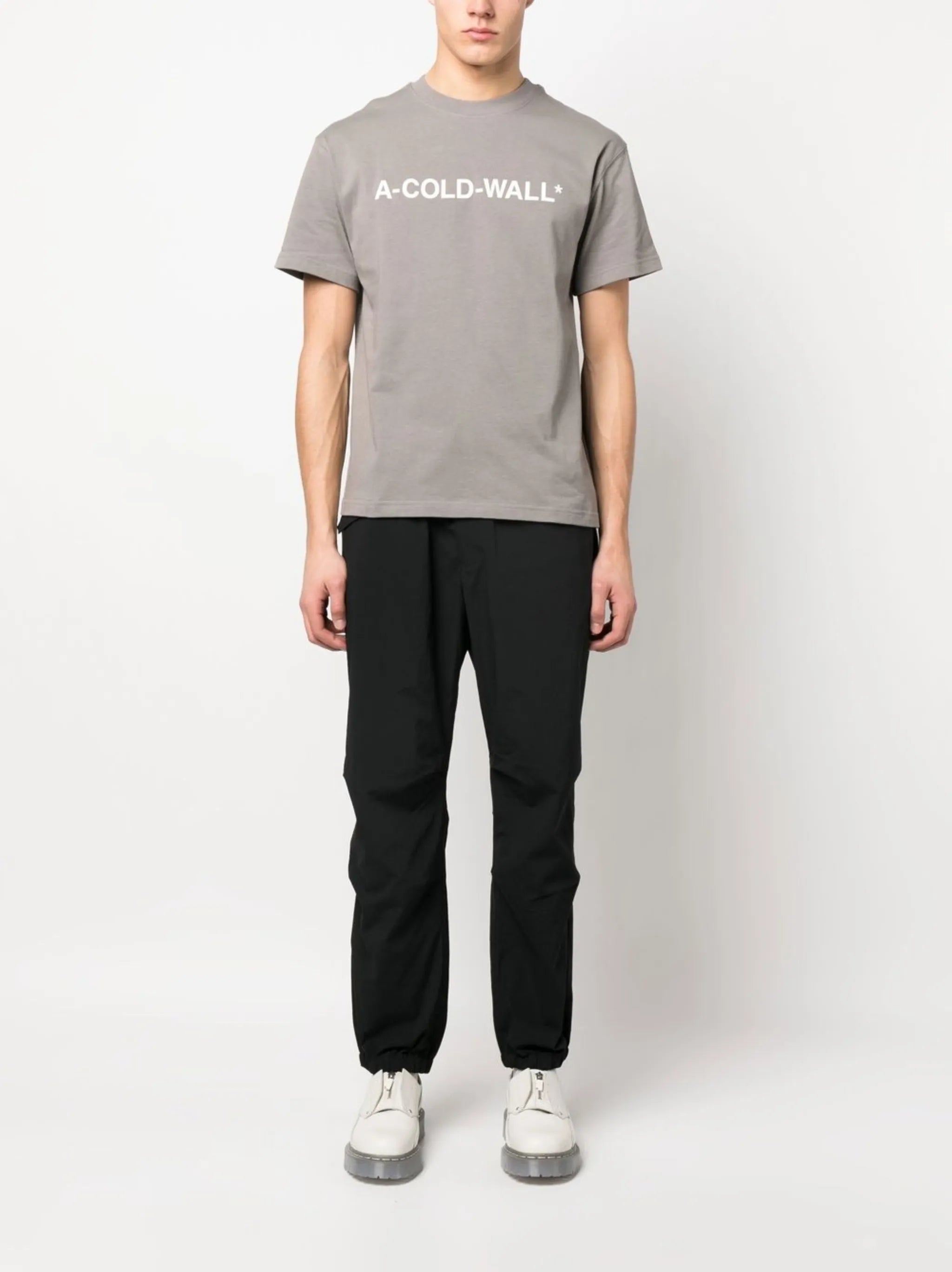 logo-print cotton T-shirt