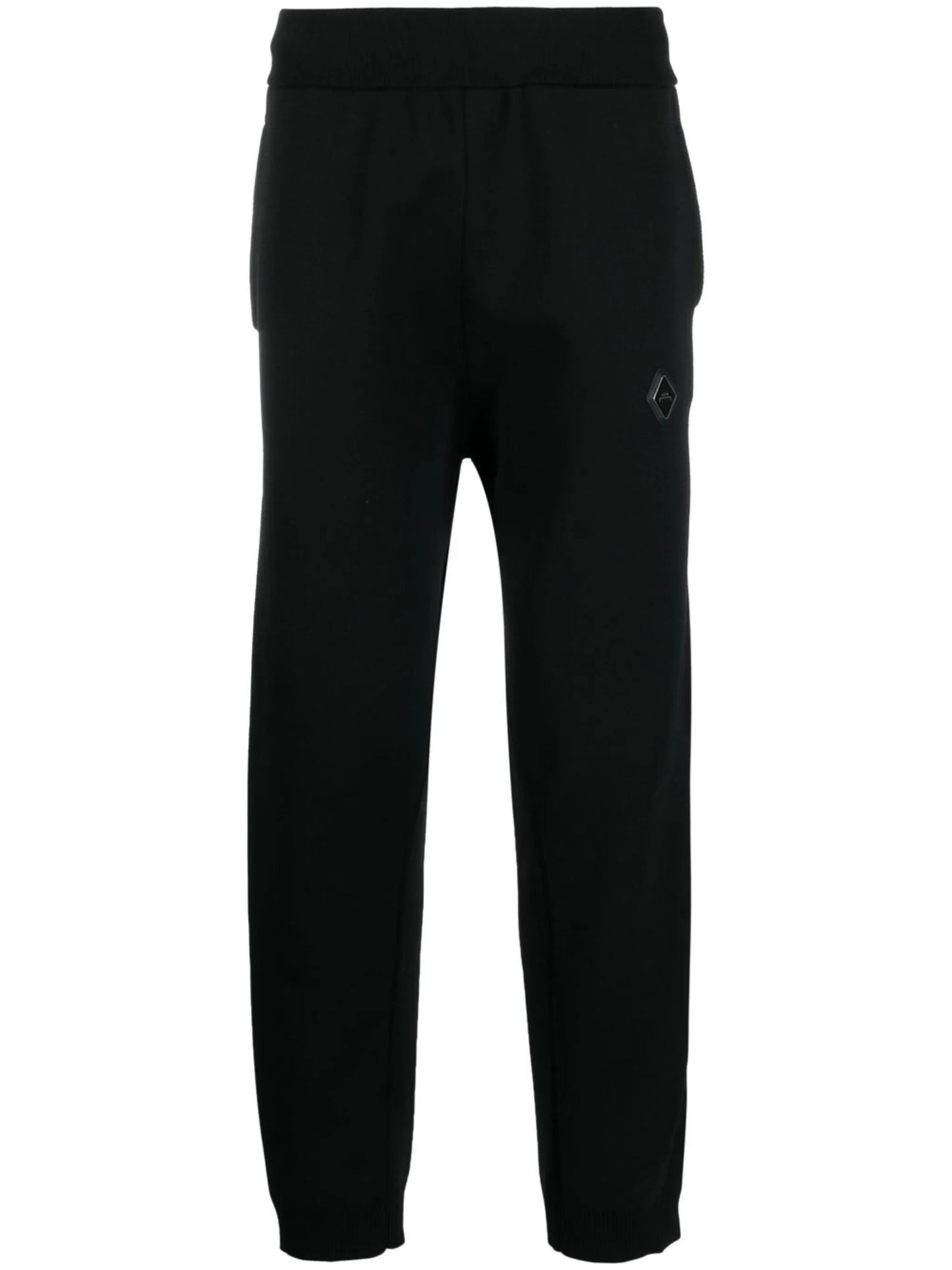 logo-patch fleece track pants