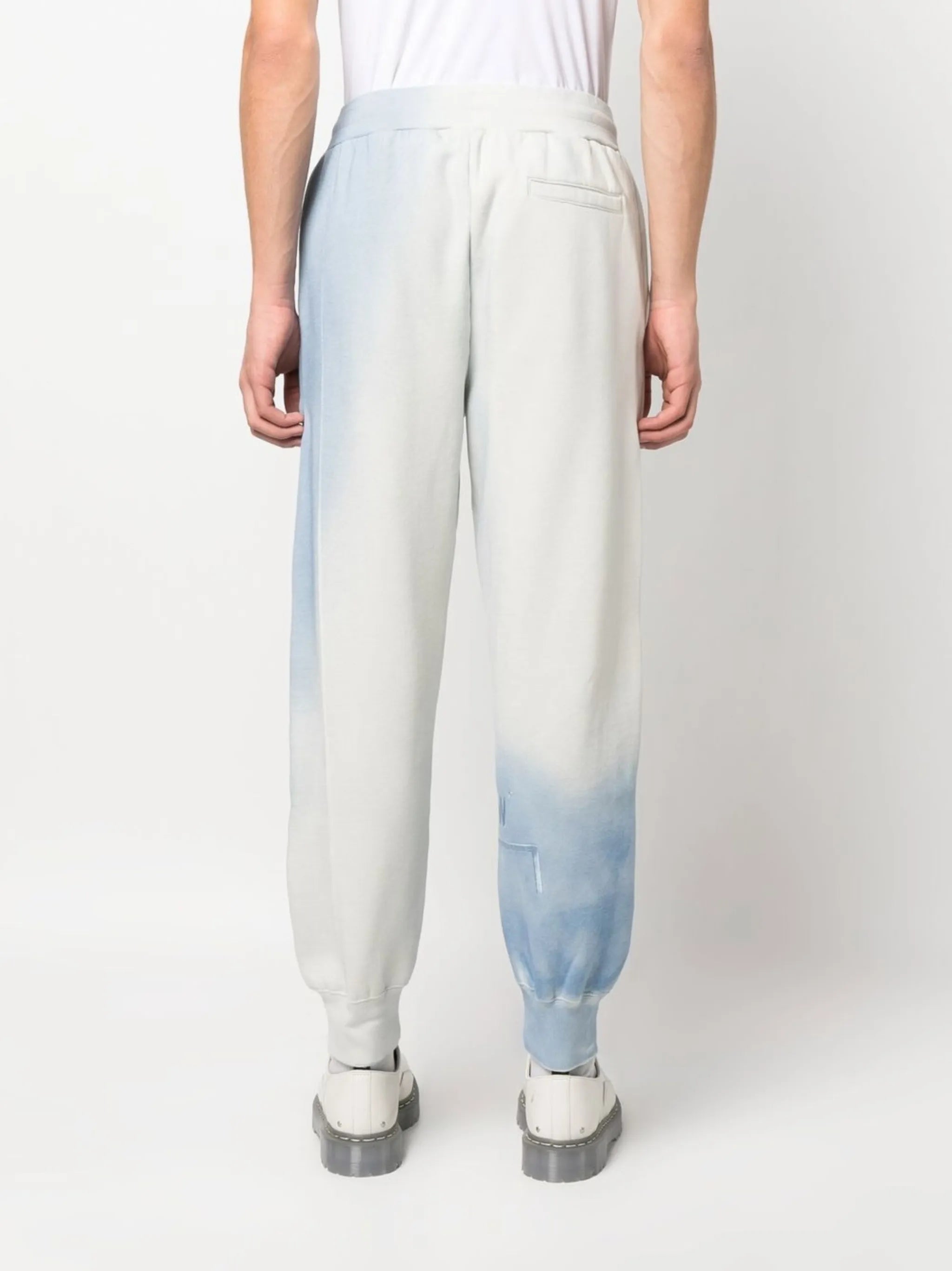 gradient-print track pants