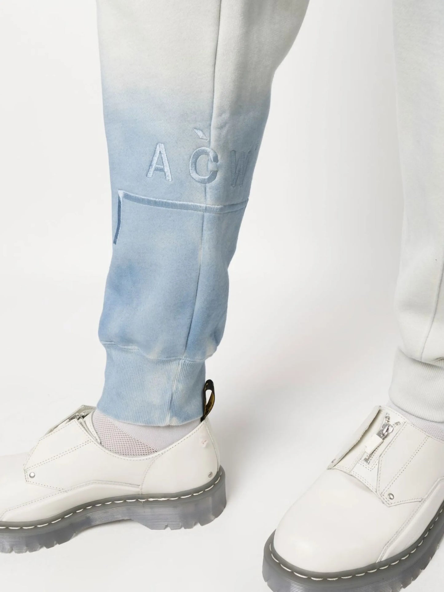gradient-print track pants
