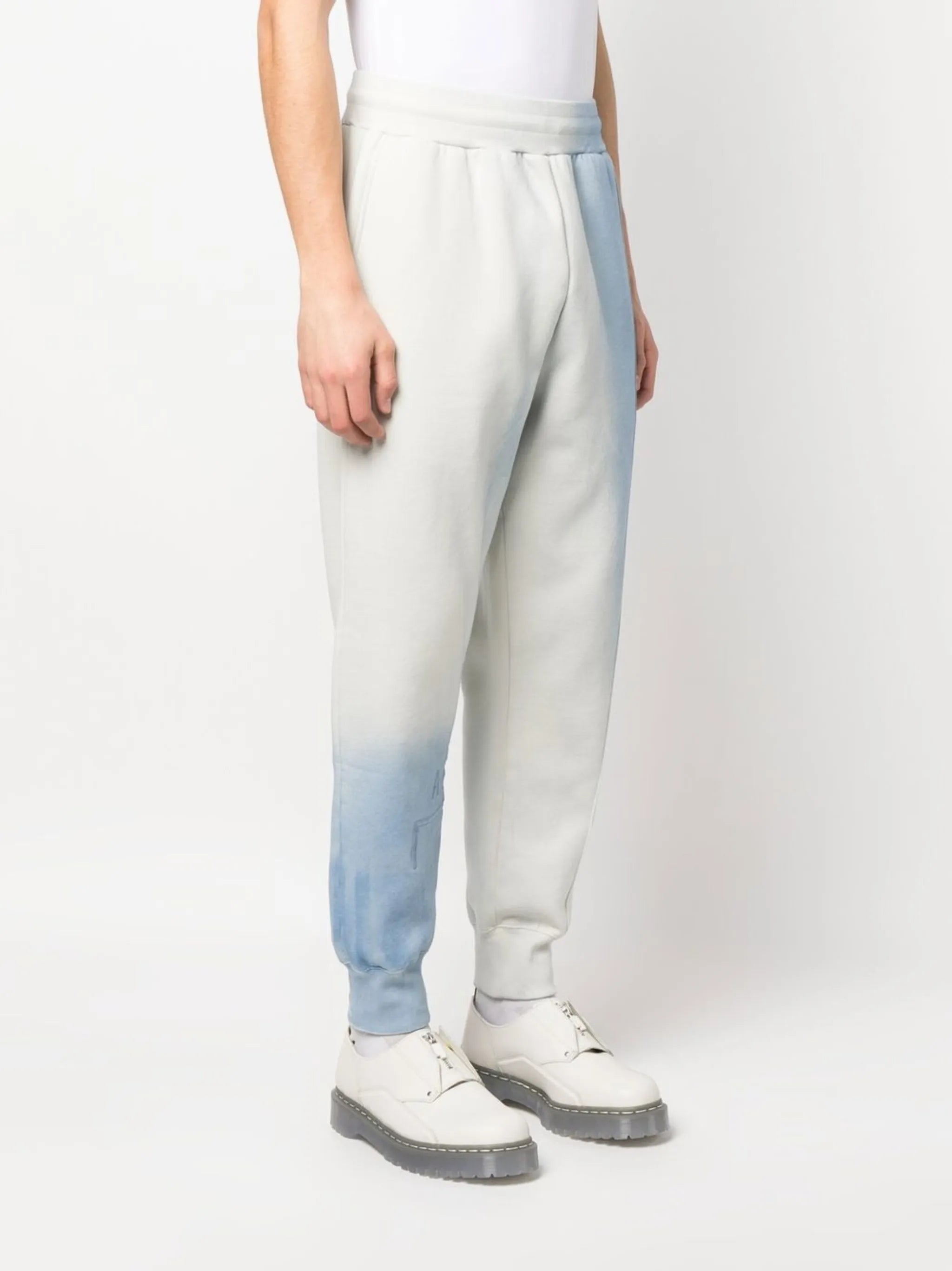gradient-print track pants