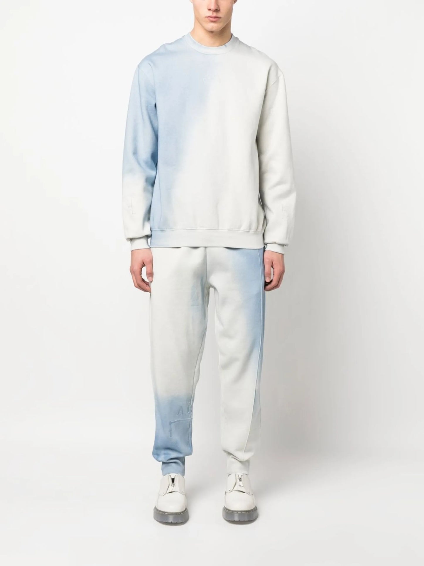 gradient-print track pants