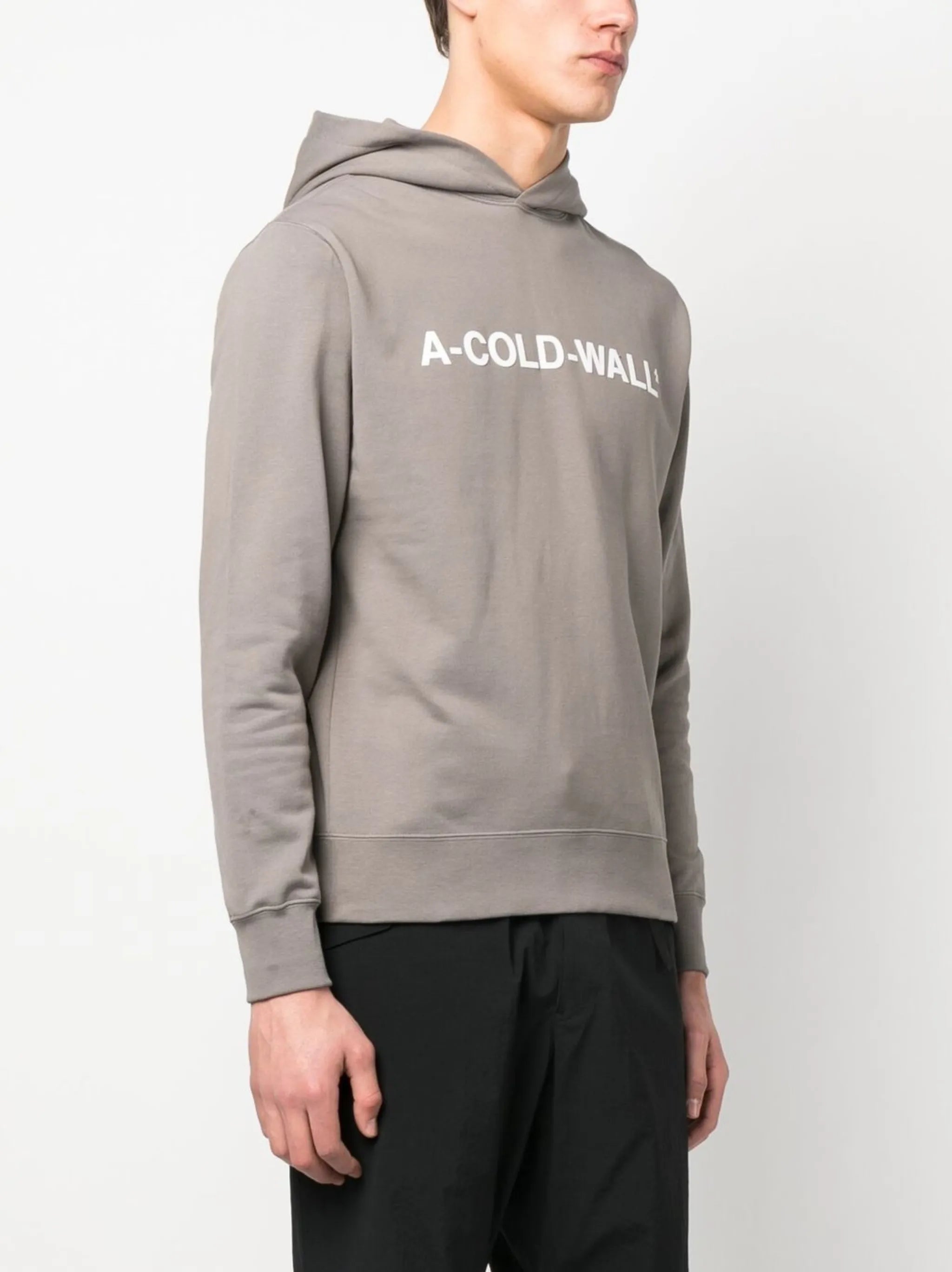 Essential logo-print hoodie