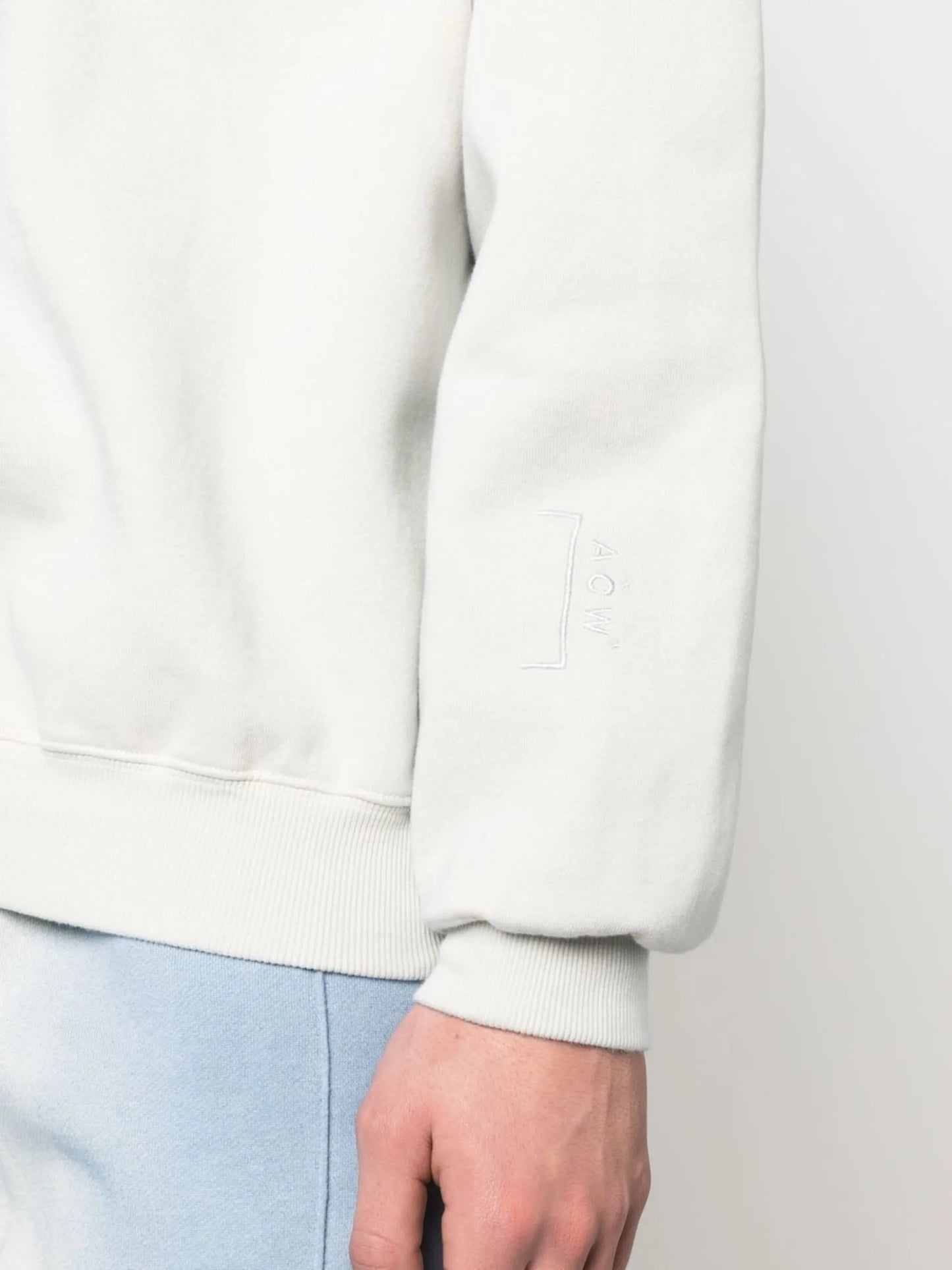 gradient crew-neck sweatshirt