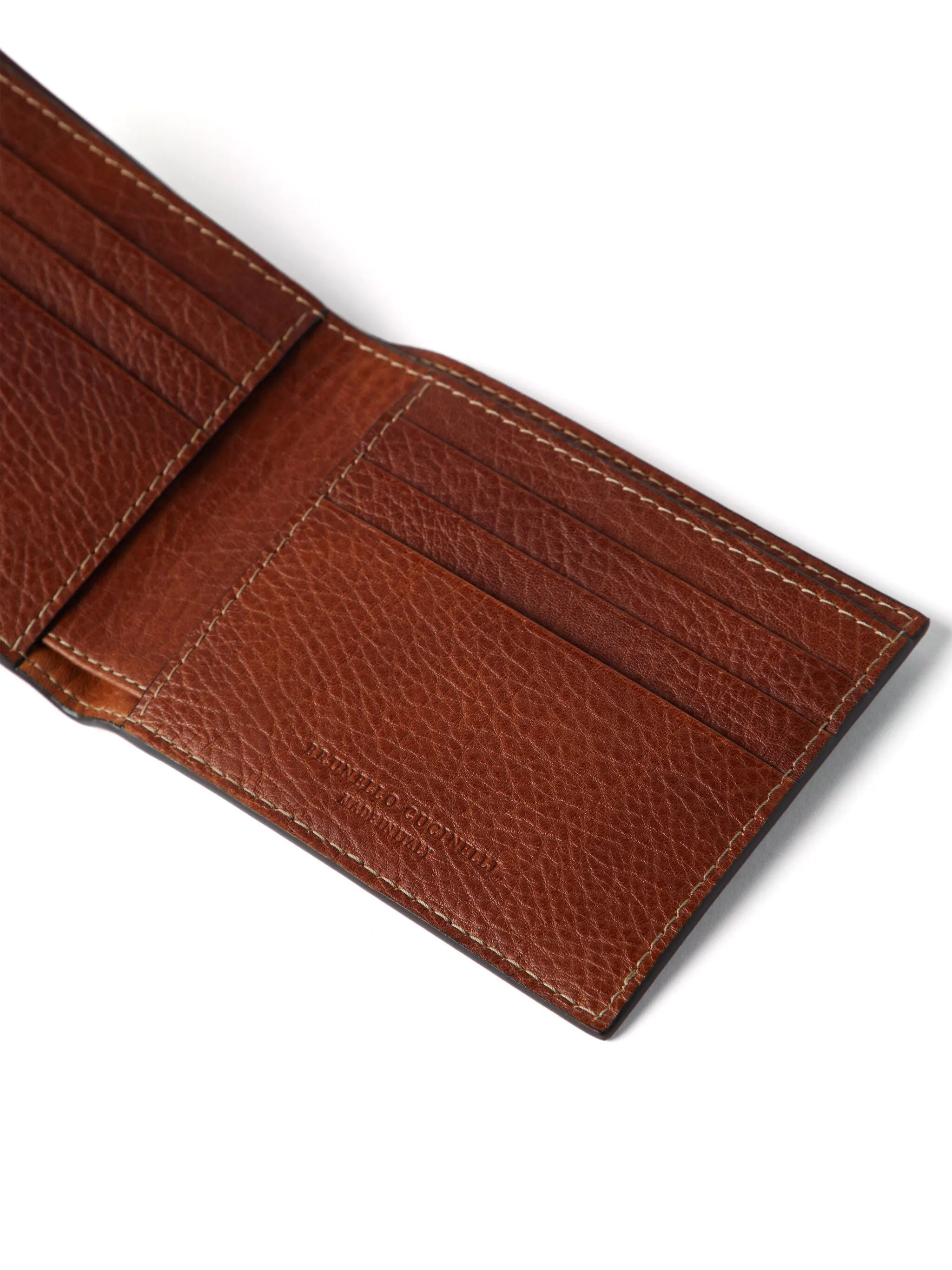 Core bi-fold leather wallet
