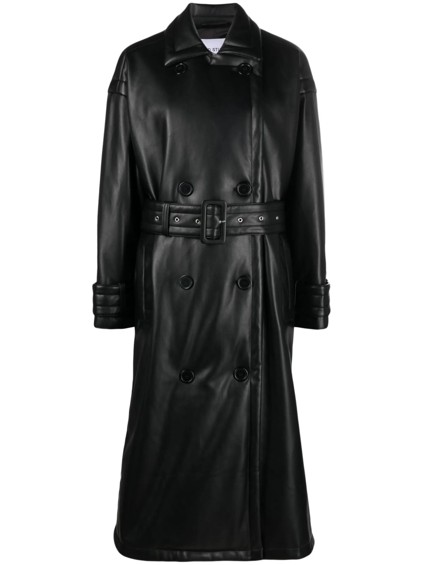 Emily double-breasted belted trench coat