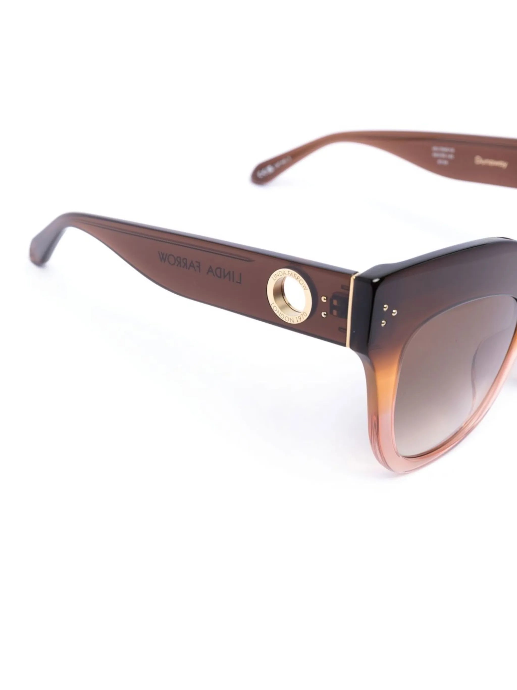Dunaway oversized-frame sunglasses