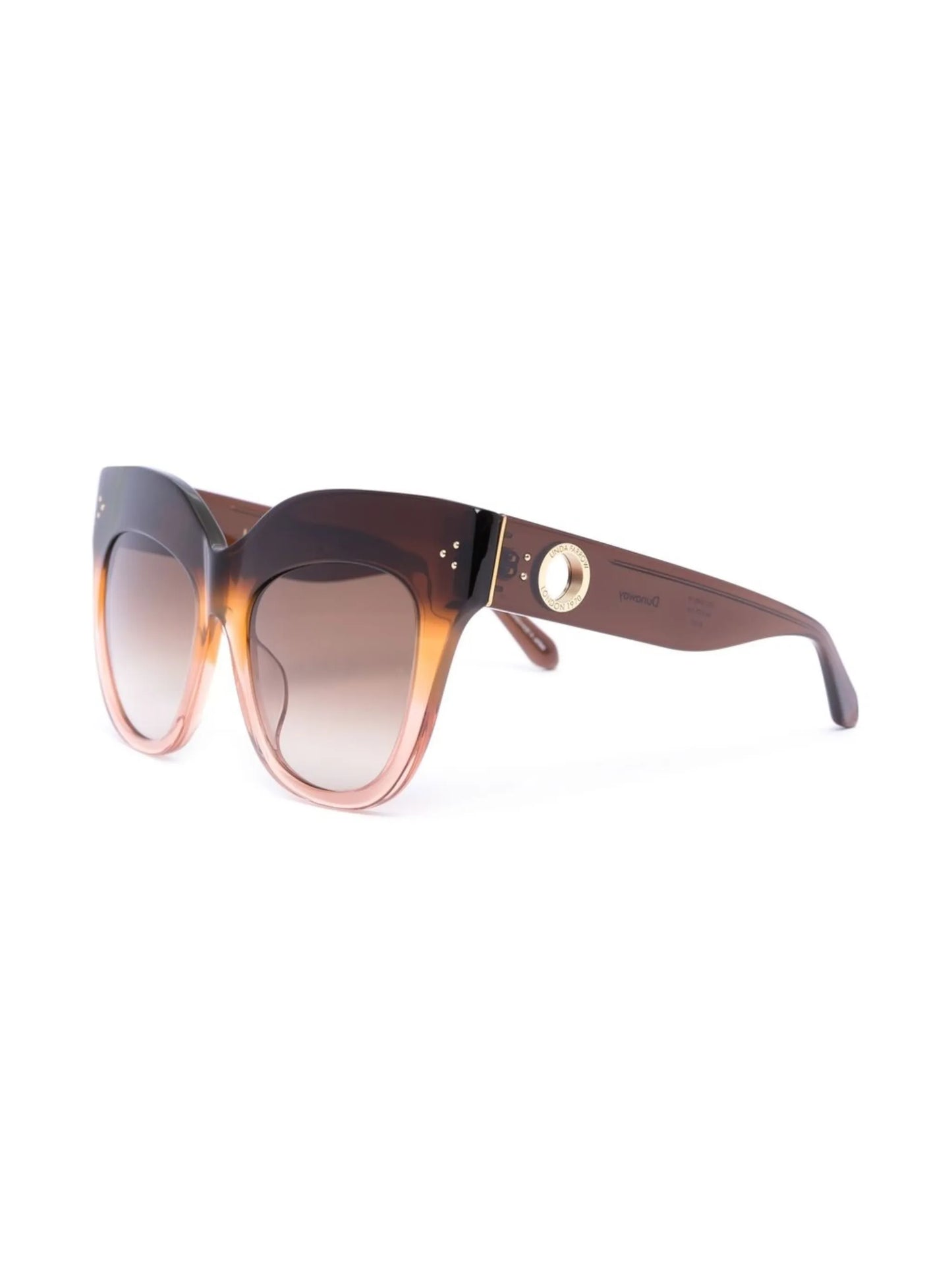 Dunaway oversized-frame sunglasses