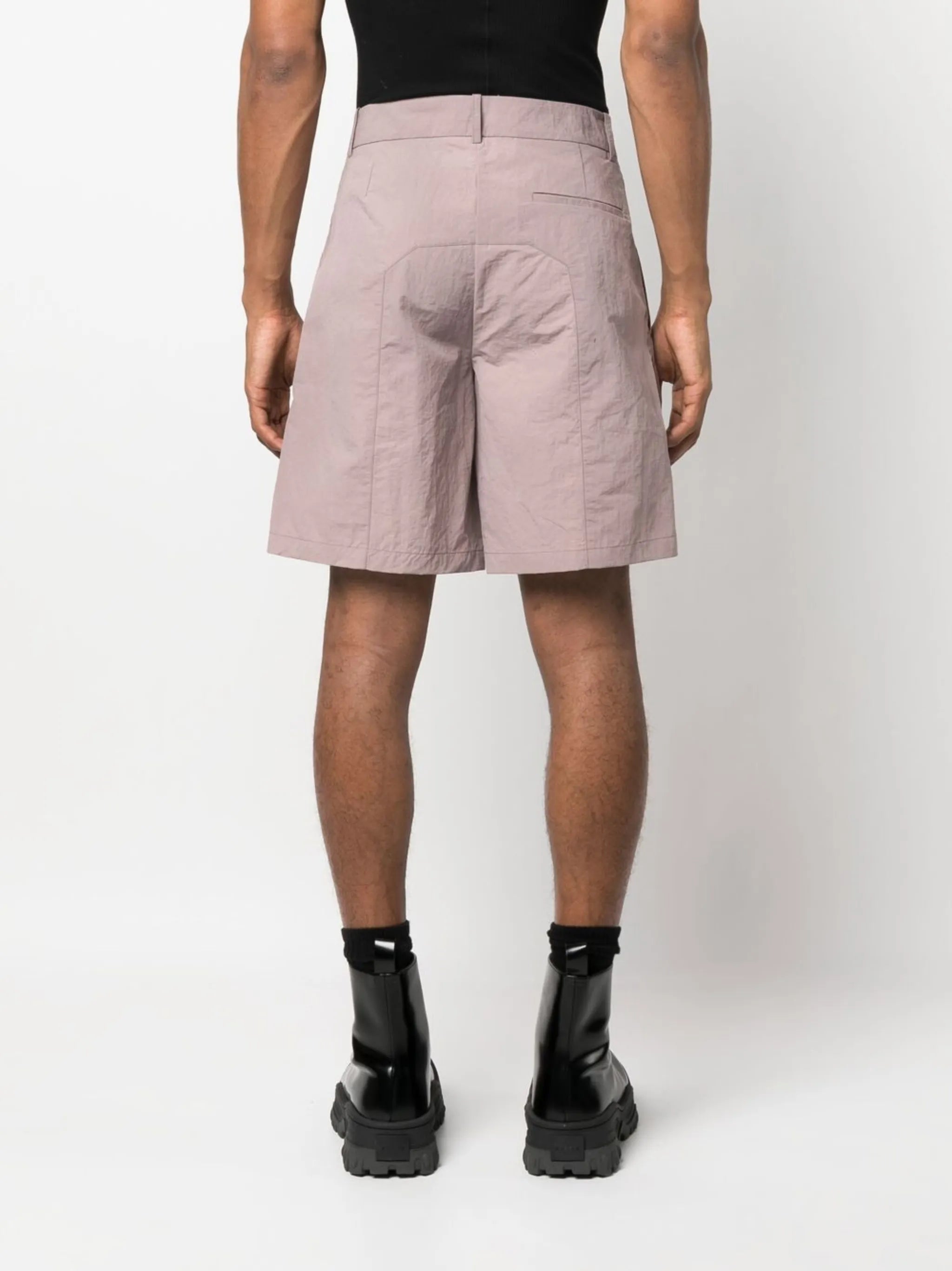 Irregular Dye logo-print shorts