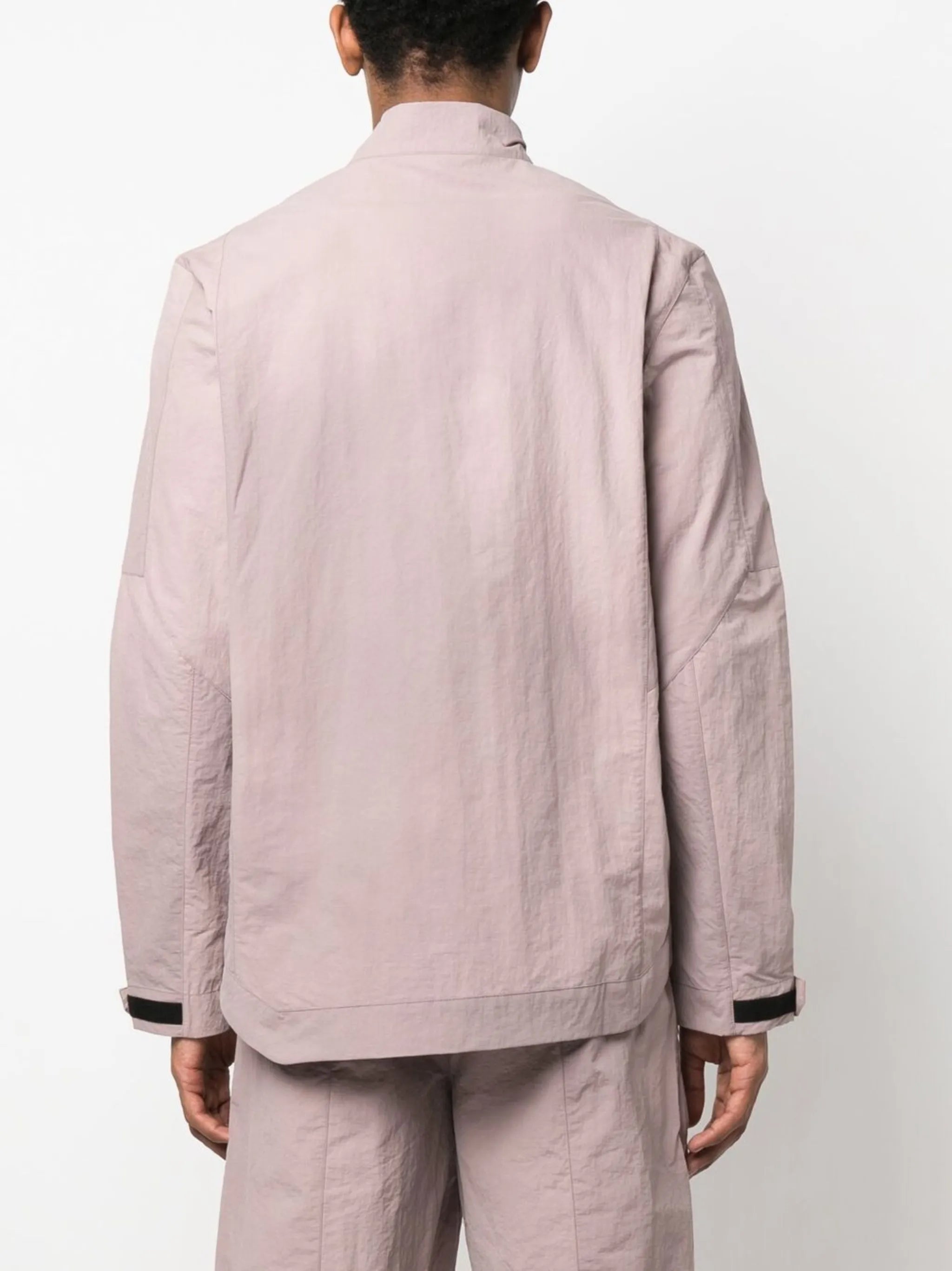 Irregular Dye shirt jacket