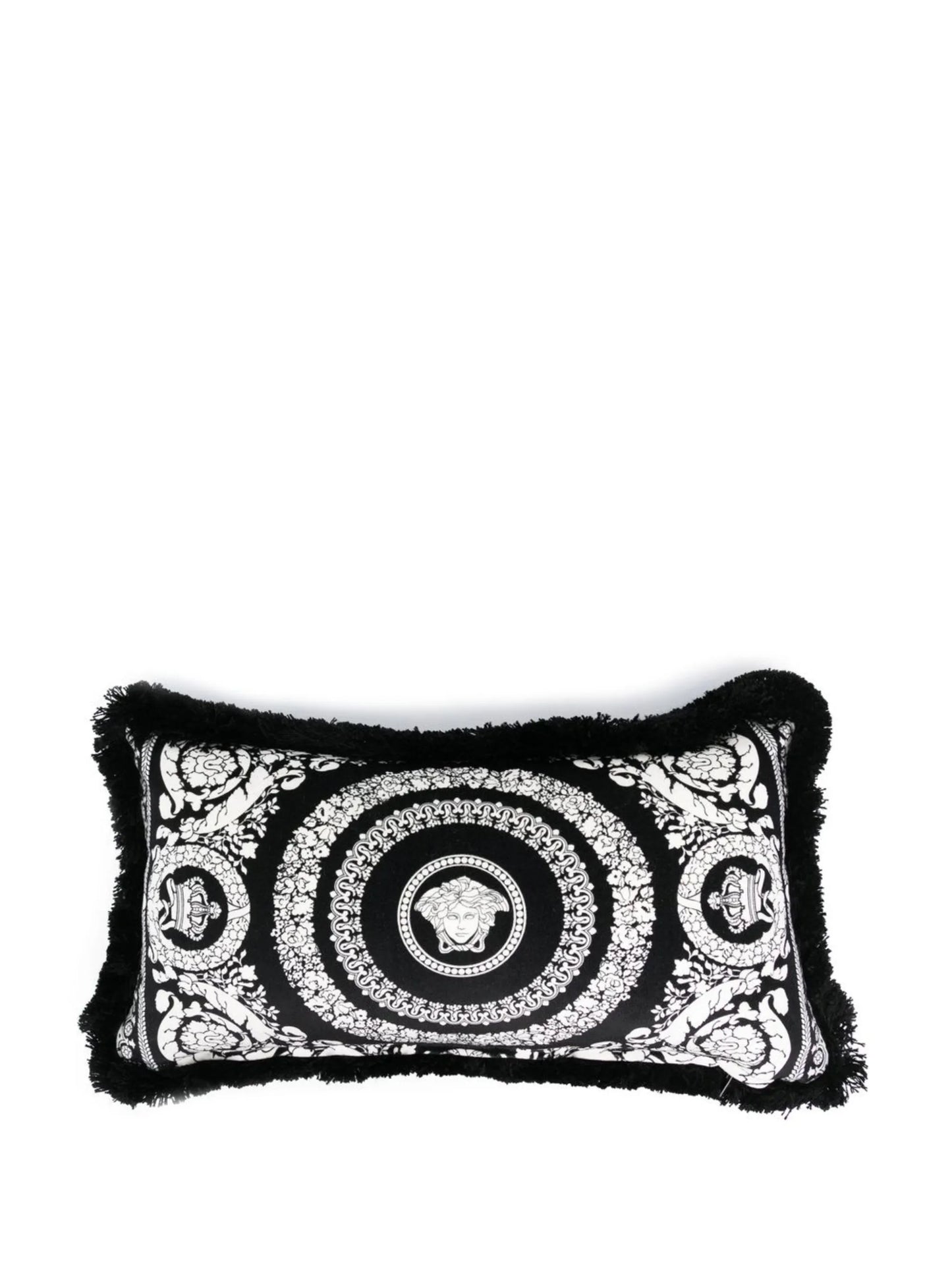 logo-patch cushion