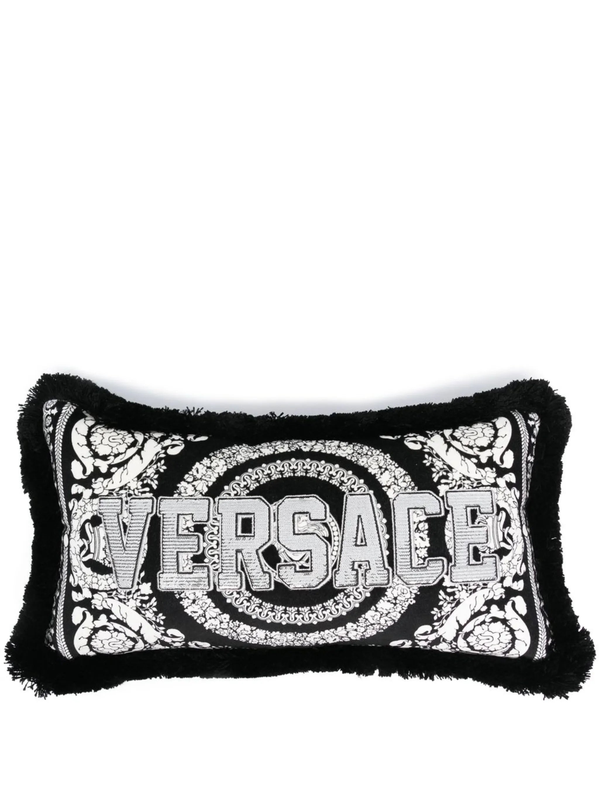 logo-patch cushion